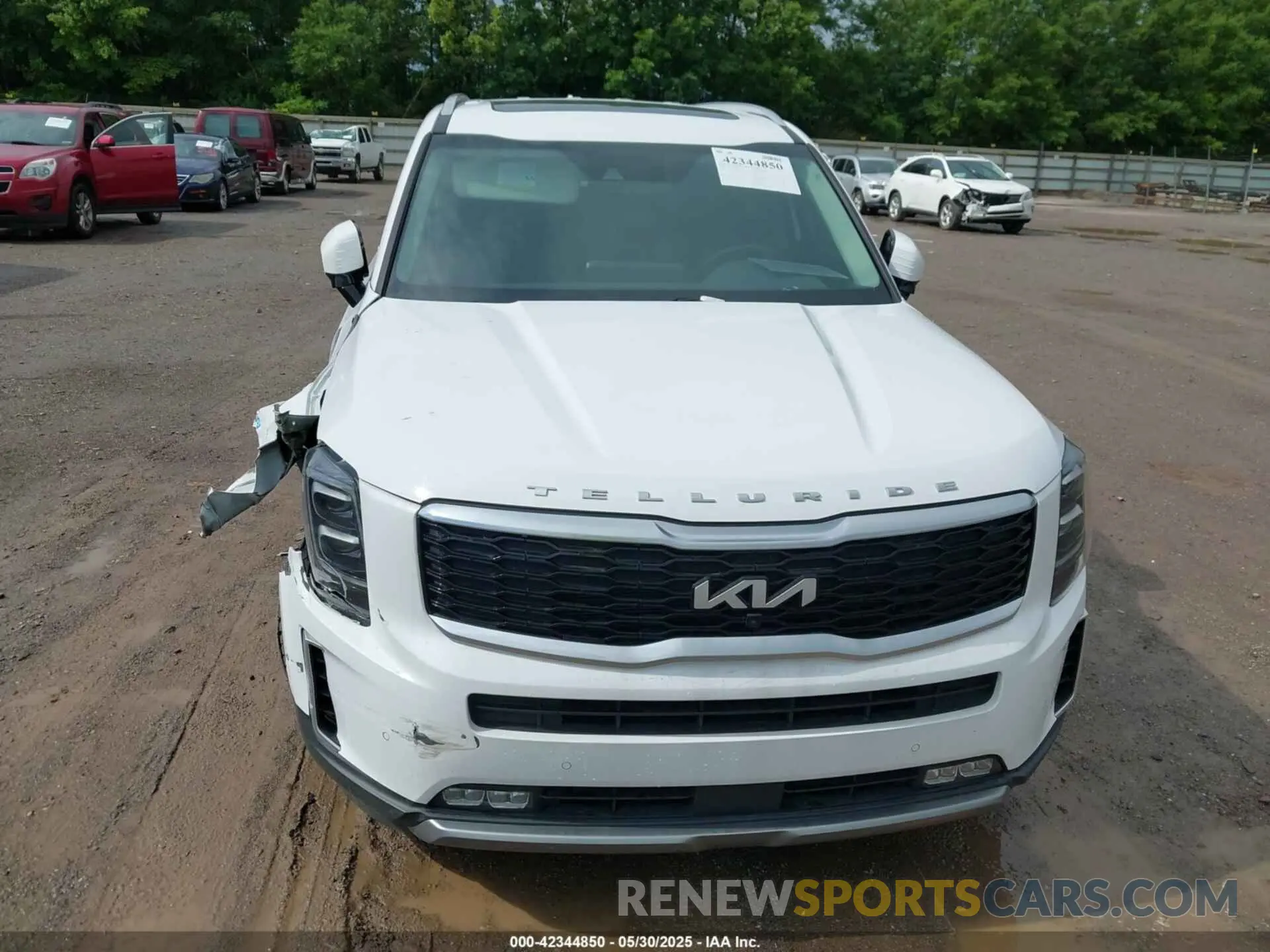 12 Photograph of a damaged car 5XYP54HC5NG256920 KIA TELLURIDE 2022