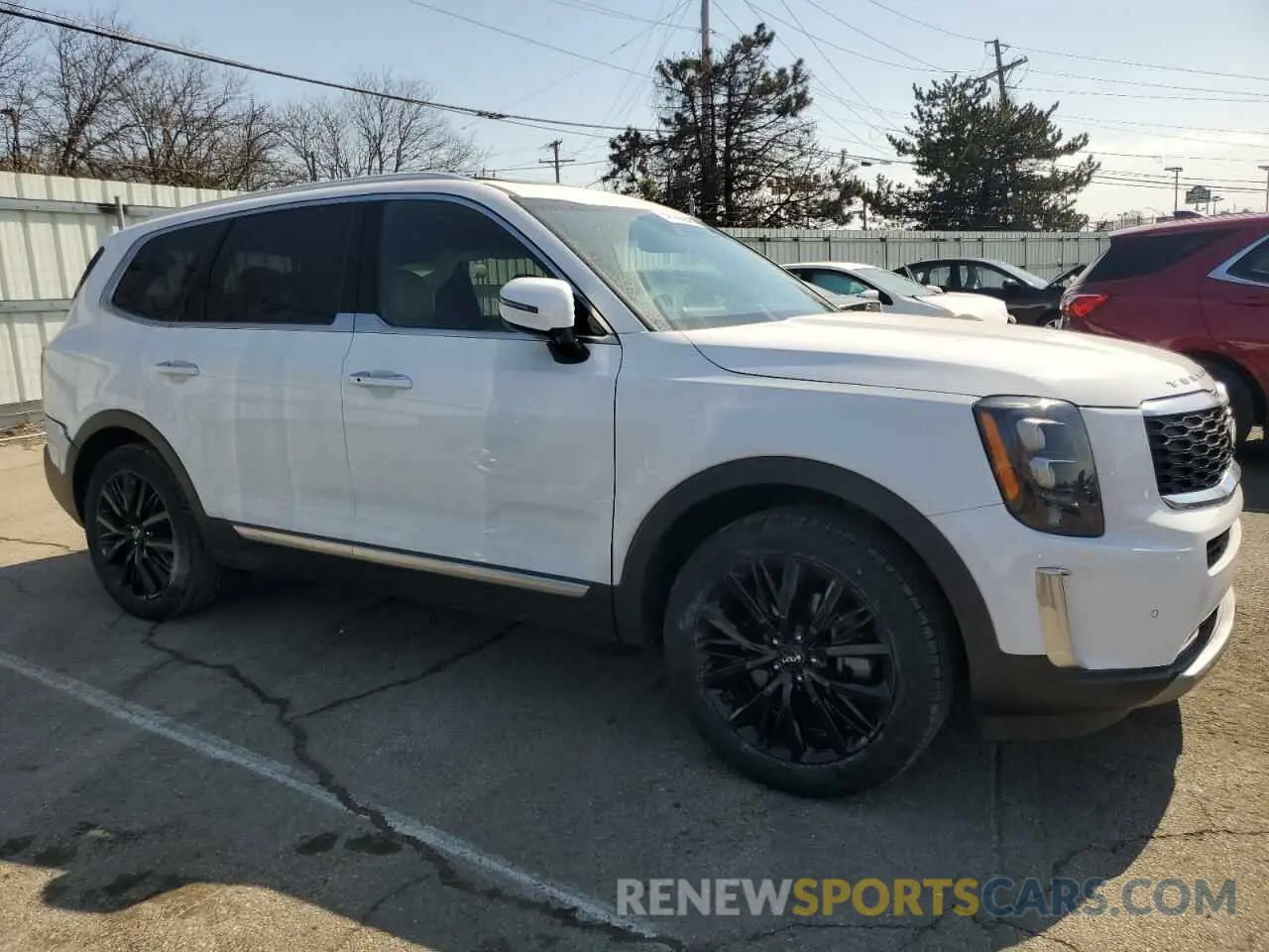 4 Photograph of a damaged car 5XYP54HC8NG201913 KIA TELLURIDE 2022