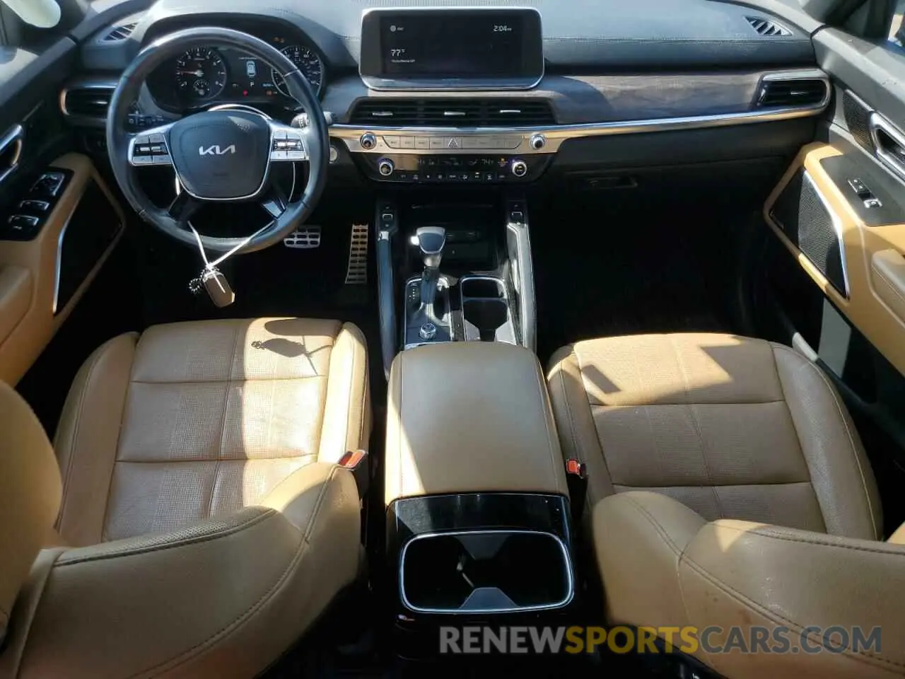 8 Photograph of a damaged car 5XYP54HC8NG201913 KIA TELLURIDE 2022