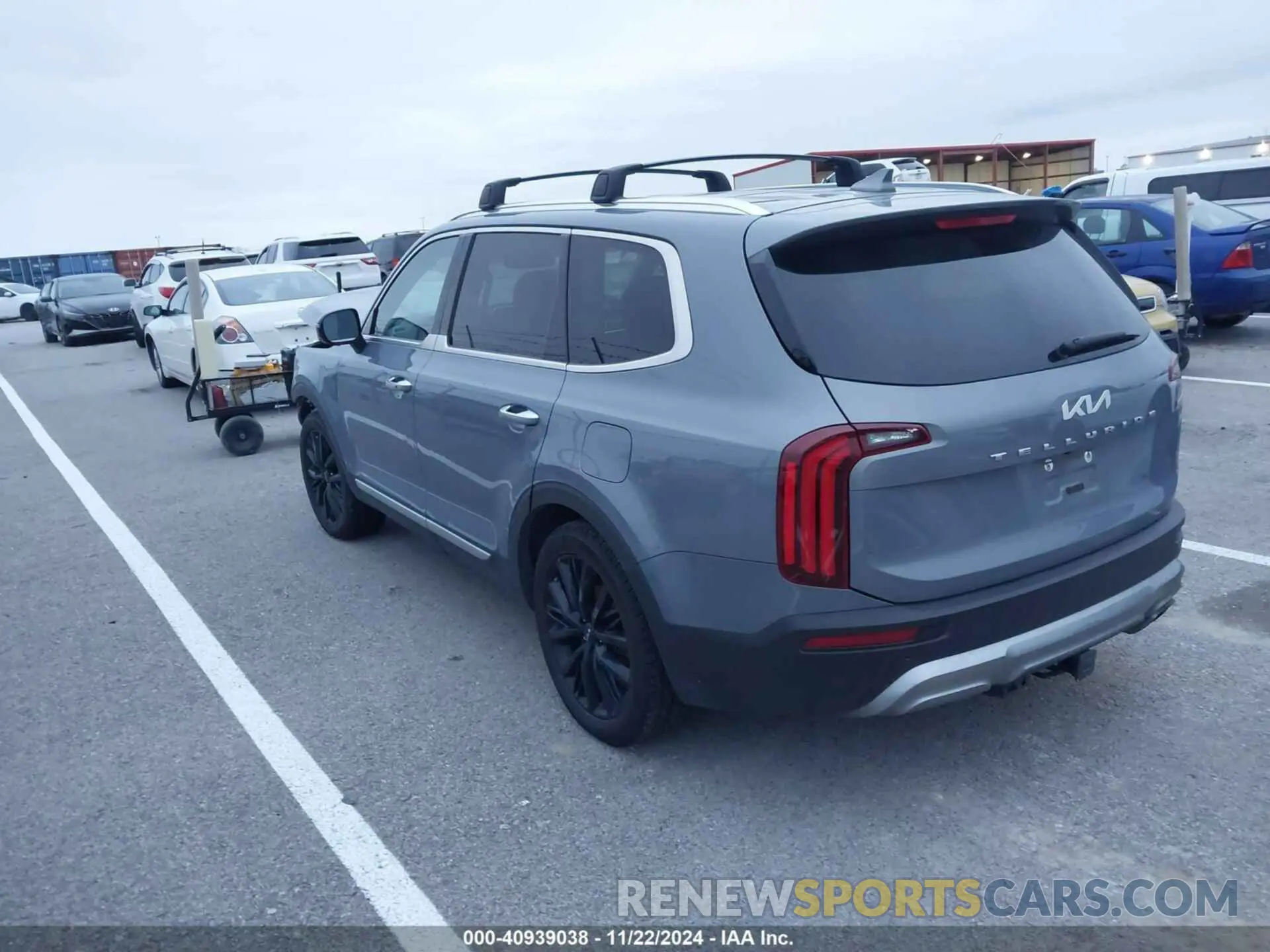 3 Photograph of a damaged car 5XYP54HC8NG243157 KIA TELLURIDE 2022