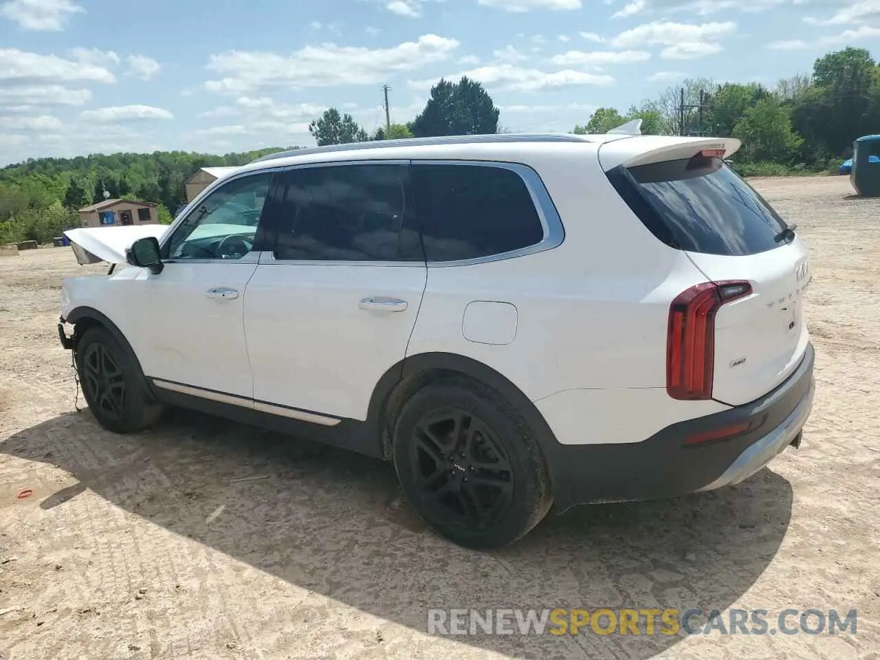 2 Photograph of a damaged car 5XYP5DHC0NG224814 KIA TELLURIDE 2022