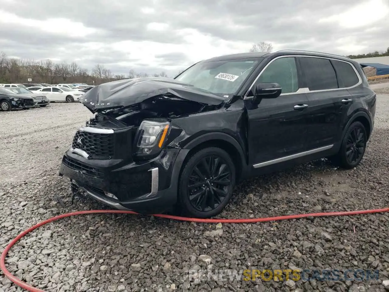 1 Photograph of a damaged car 5XYP5DHC1NG197302 KIA TELLURIDE 2022