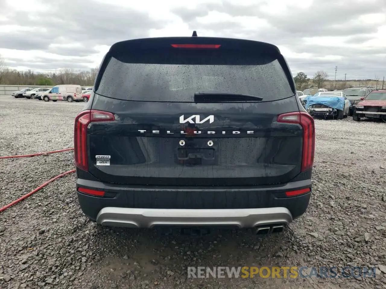 6 Photograph of a damaged car 5XYP5DHC1NG197302 KIA TELLURIDE 2022