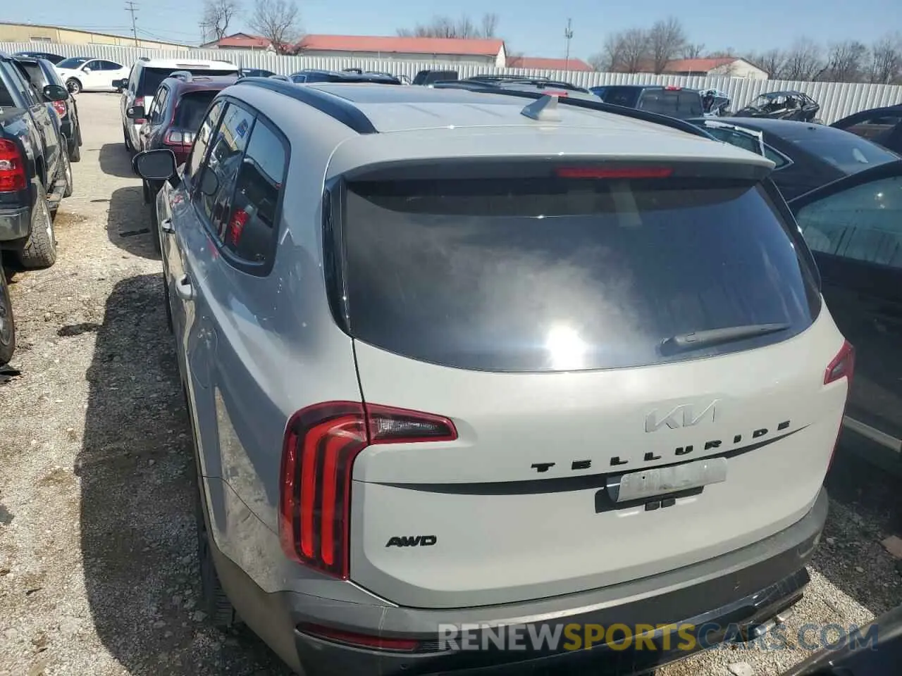 6 Photograph of a damaged car 5XYP5DHC1NG199177 KIA TELLURIDE 2022