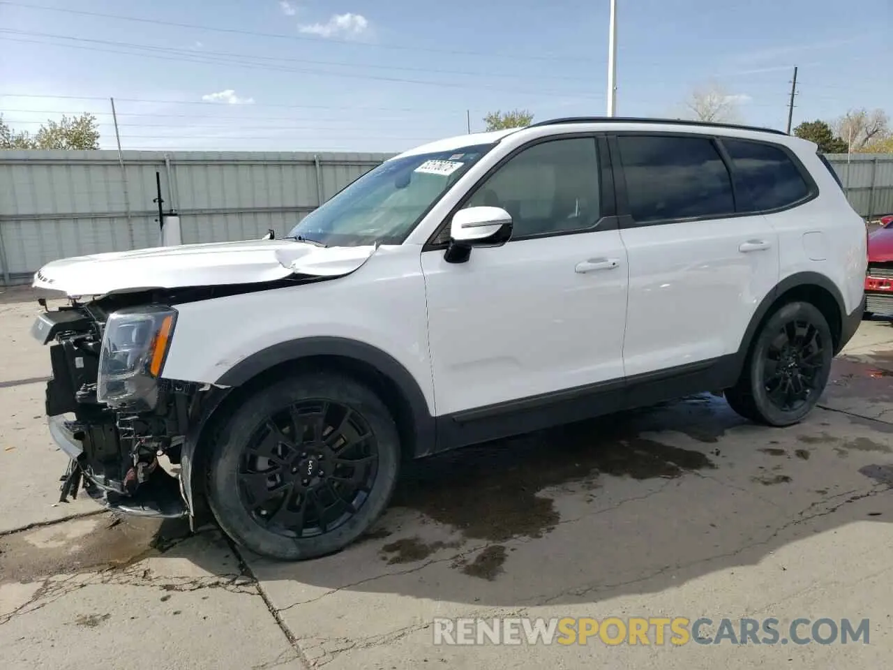 1 Photograph of a damaged car 5XYP5DHC1NG227009 KIA TELLURIDE 2022
