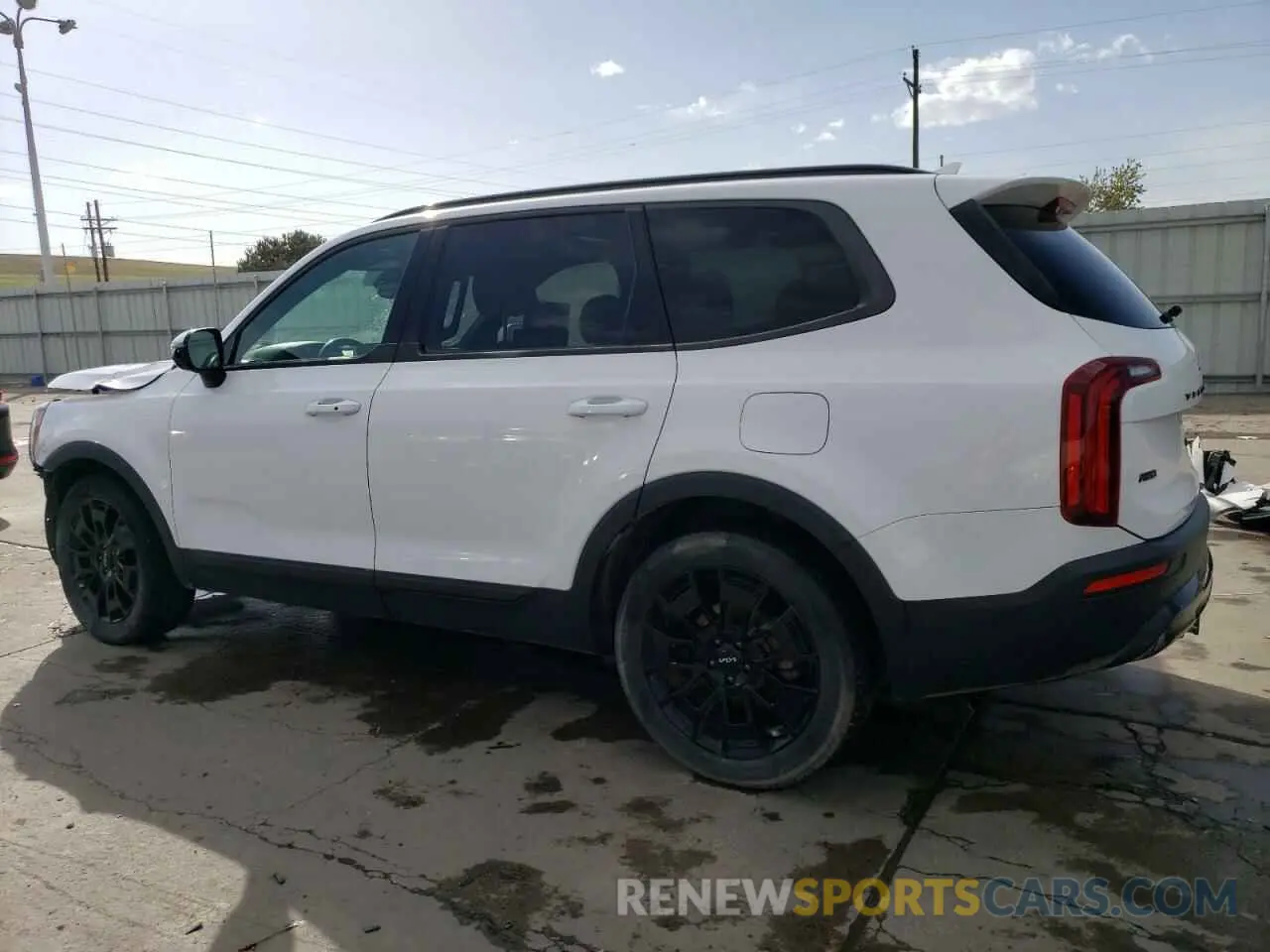 2 Photograph of a damaged car 5XYP5DHC1NG227009 KIA TELLURIDE 2022