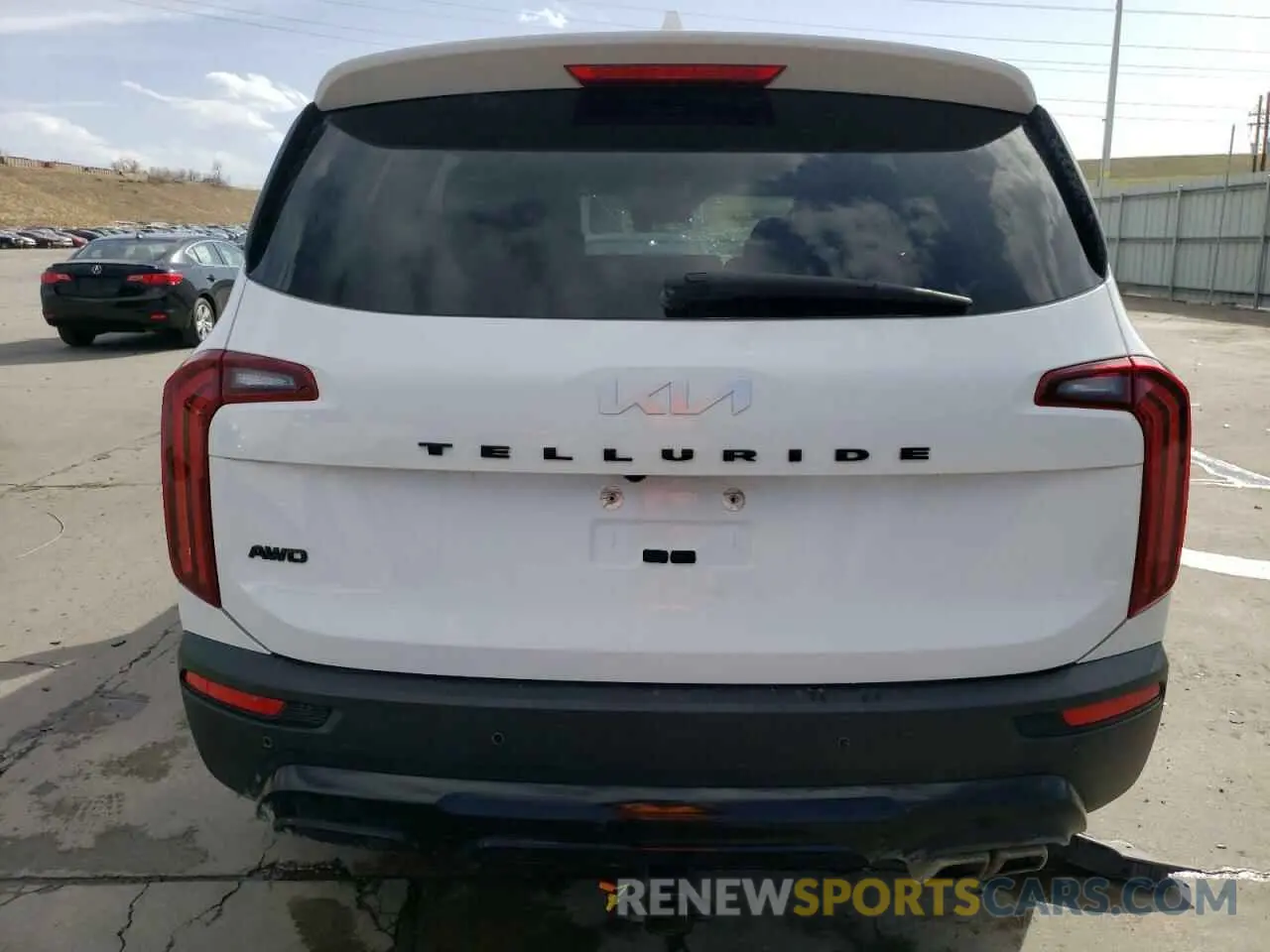 6 Photograph of a damaged car 5XYP5DHC1NG227009 KIA TELLURIDE 2022