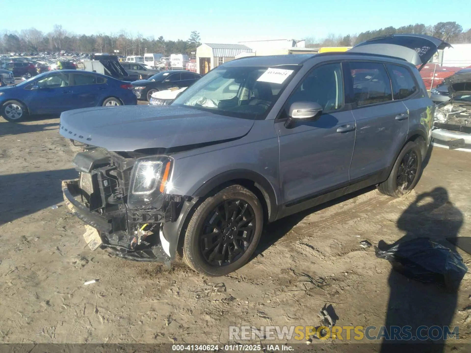 2 Photograph of a damaged car 5XYP5DHC1NG230900 KIA TELLURIDE 2022