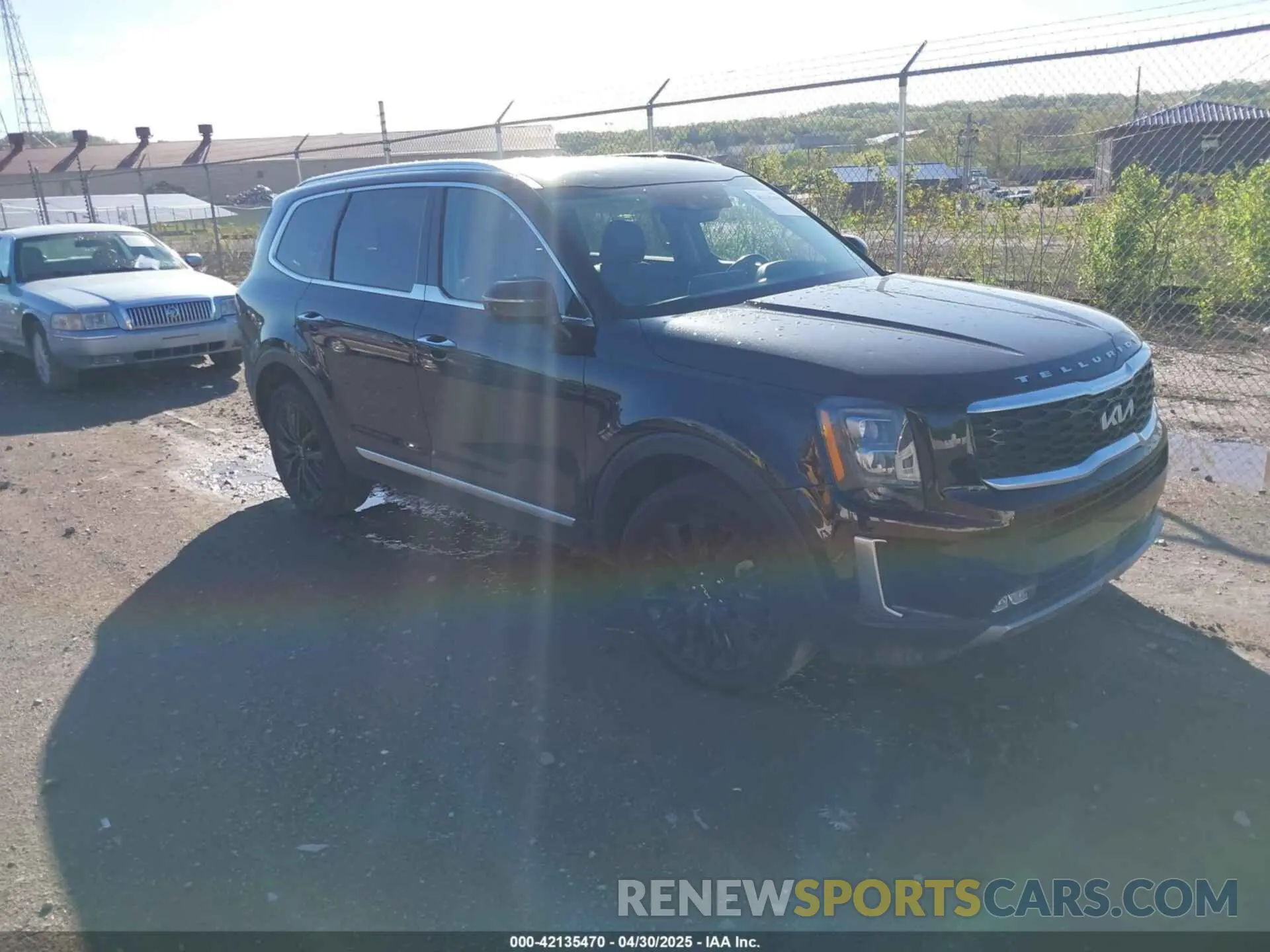 1 Photograph of a damaged car 5XYP5DHC1NG285427 KIA TELLURIDE 2022