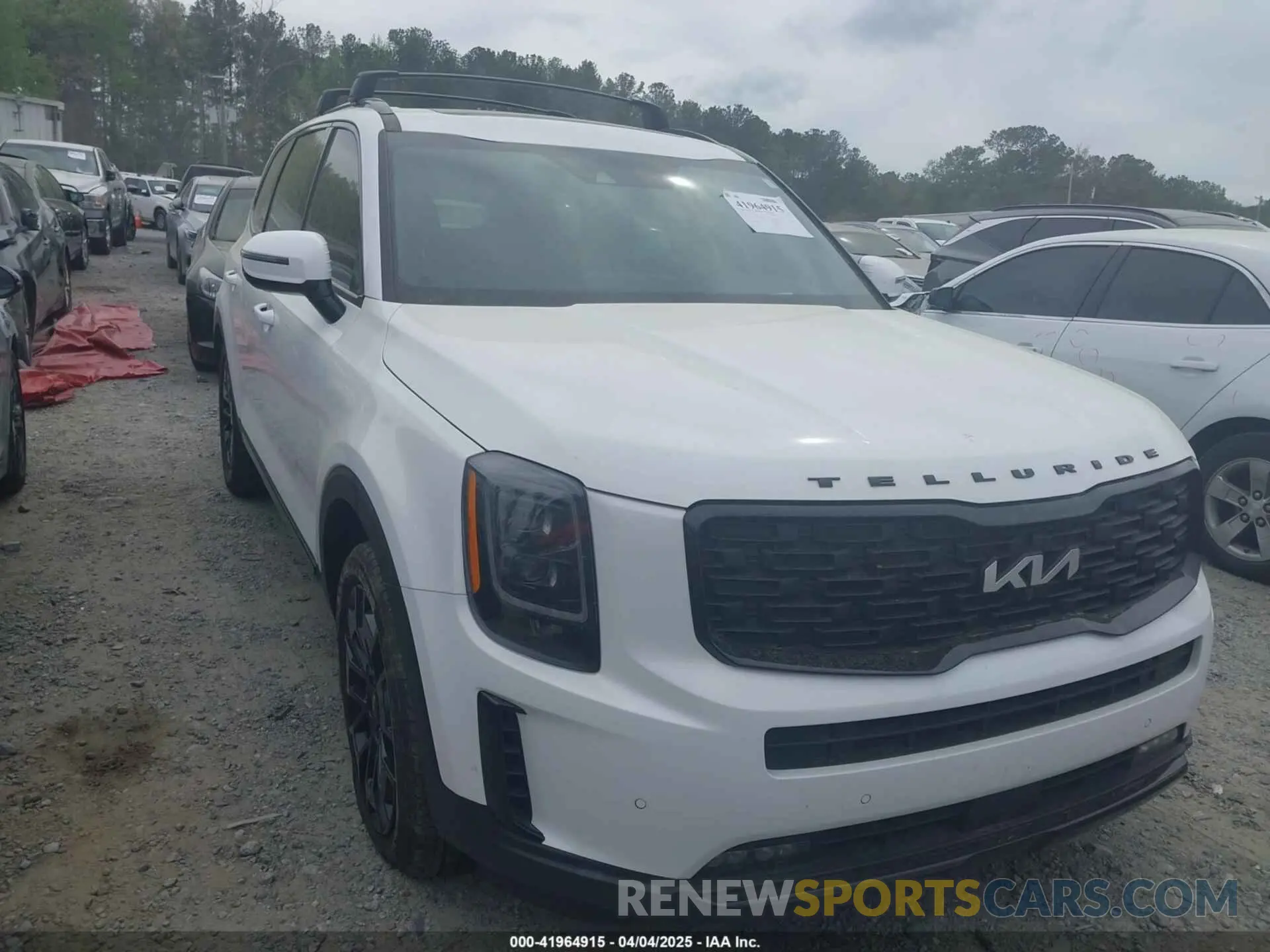 1 Photograph of a damaged car 5XYP5DHC1NG318216 KIA TELLURIDE 2022