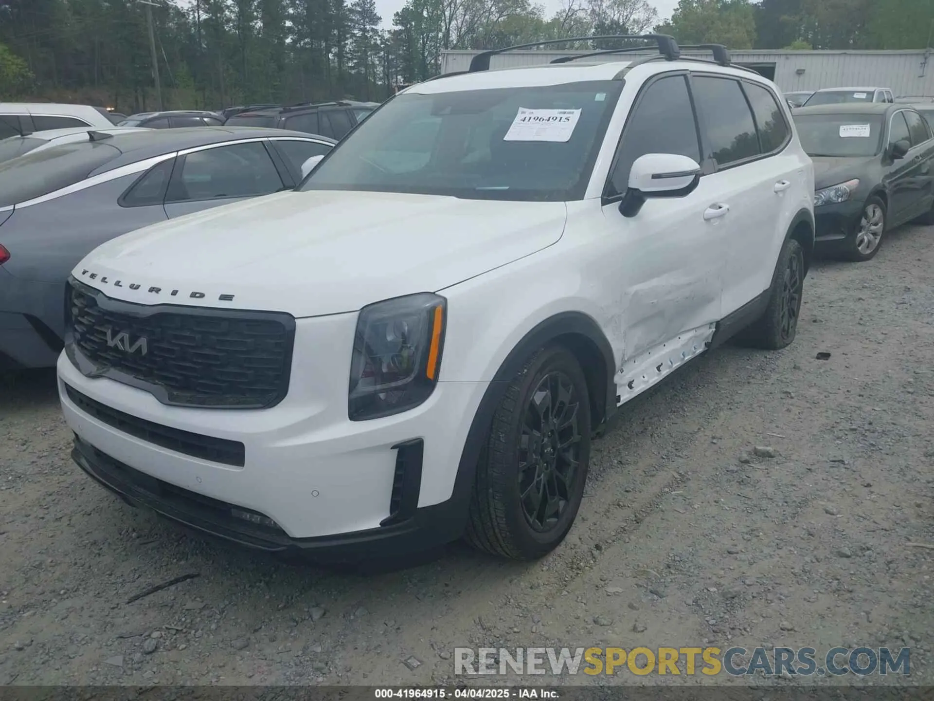 2 Photograph of a damaged car 5XYP5DHC1NG318216 KIA TELLURIDE 2022