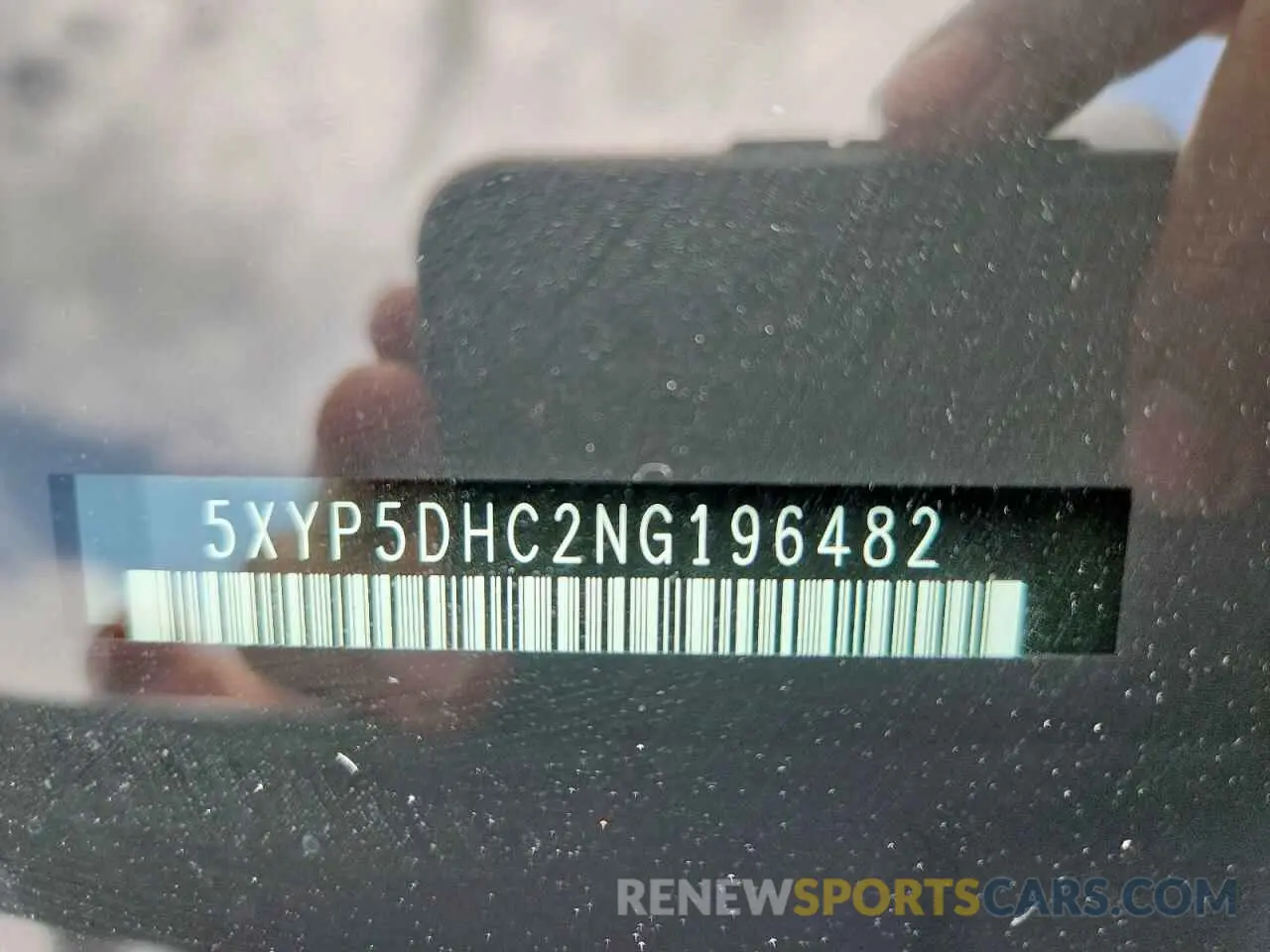 13 Photograph of a damaged car 5XYP5DHC2NG196482 KIA TELLURIDE 2022