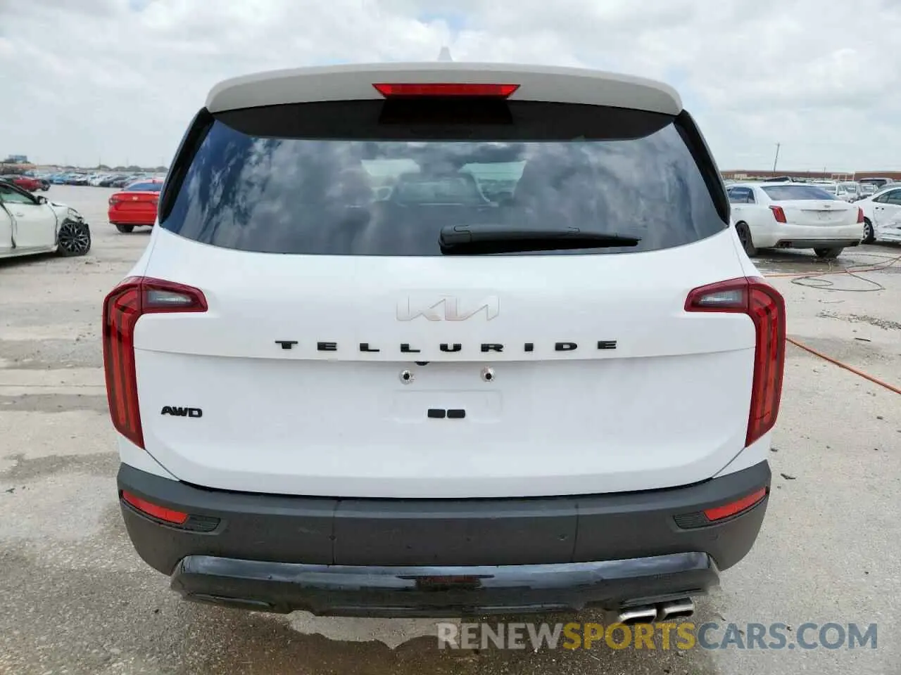 6 Photograph of a damaged car 5XYP5DHC2NG196482 KIA TELLURIDE 2022