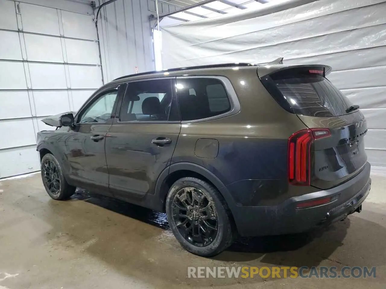 2 Photograph of a damaged car 5XYP5DHC2NG276672 KIA TELLURIDE 2022
