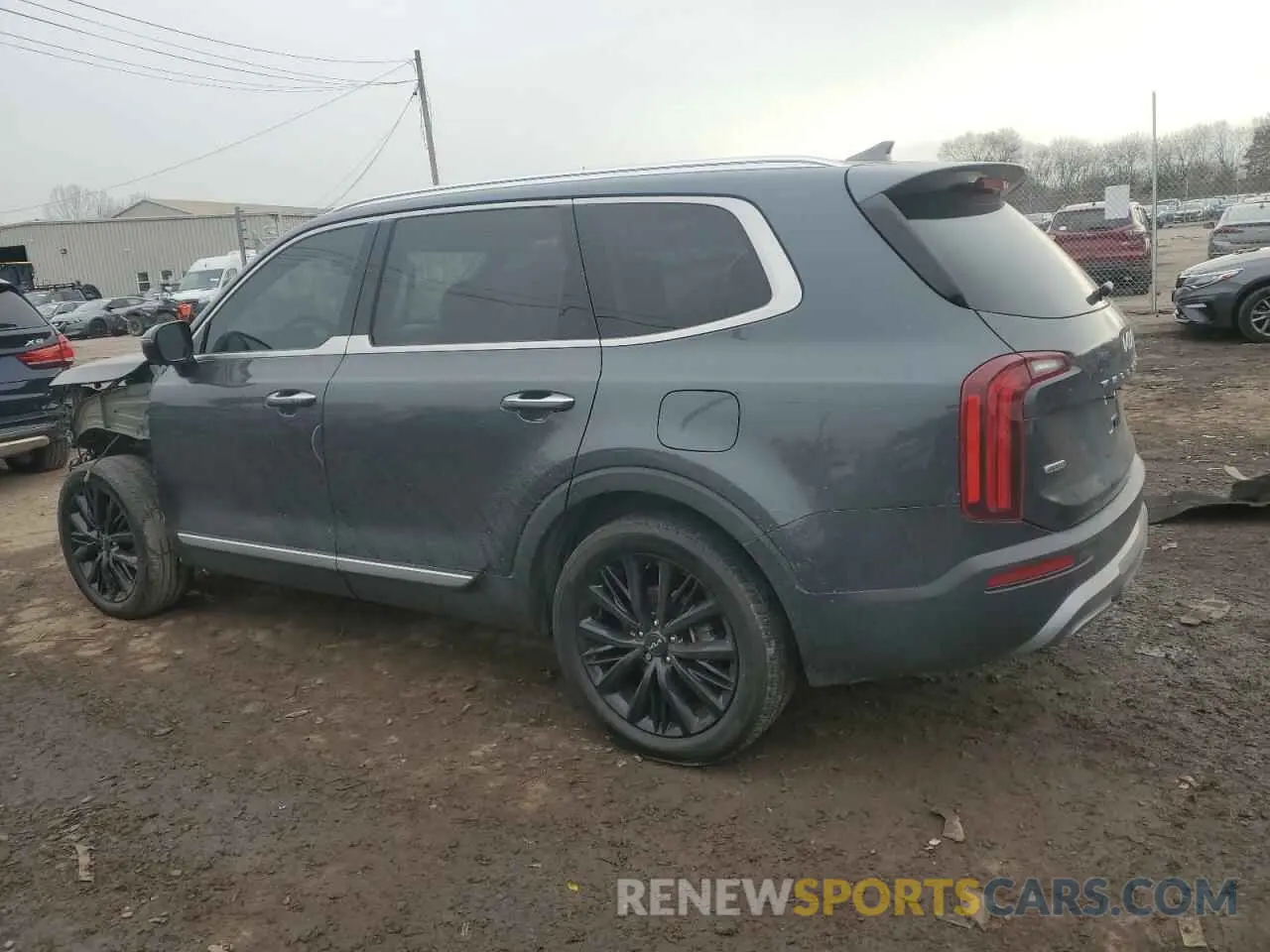 2 Photograph of a damaged car 5XYP5DHC2NG294671 KIA TELLURIDE 2022