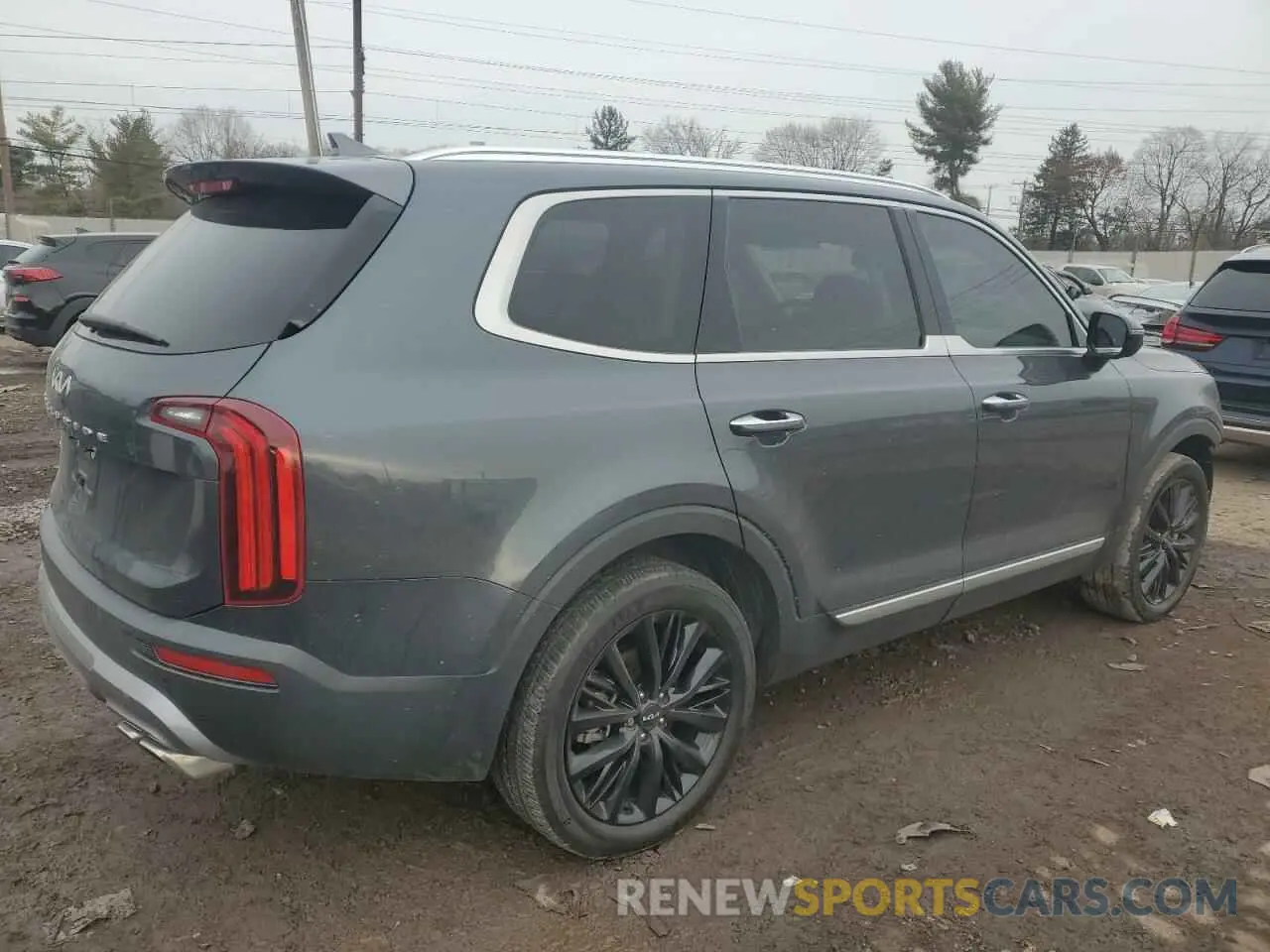 3 Photograph of a damaged car 5XYP5DHC2NG294671 KIA TELLURIDE 2022