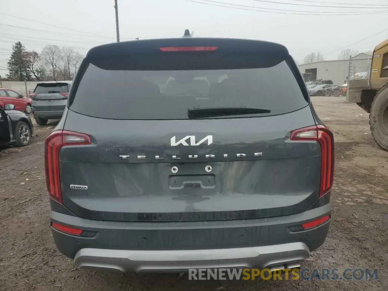 6 Photograph of a damaged car 5XYP5DHC2NG294671 KIA TELLURIDE 2022