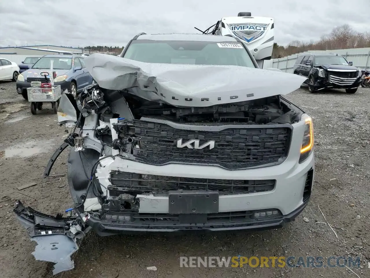 5 Photograph of a damaged car 5XYP5DHC3NG288104 KIA TELLURIDE 2022