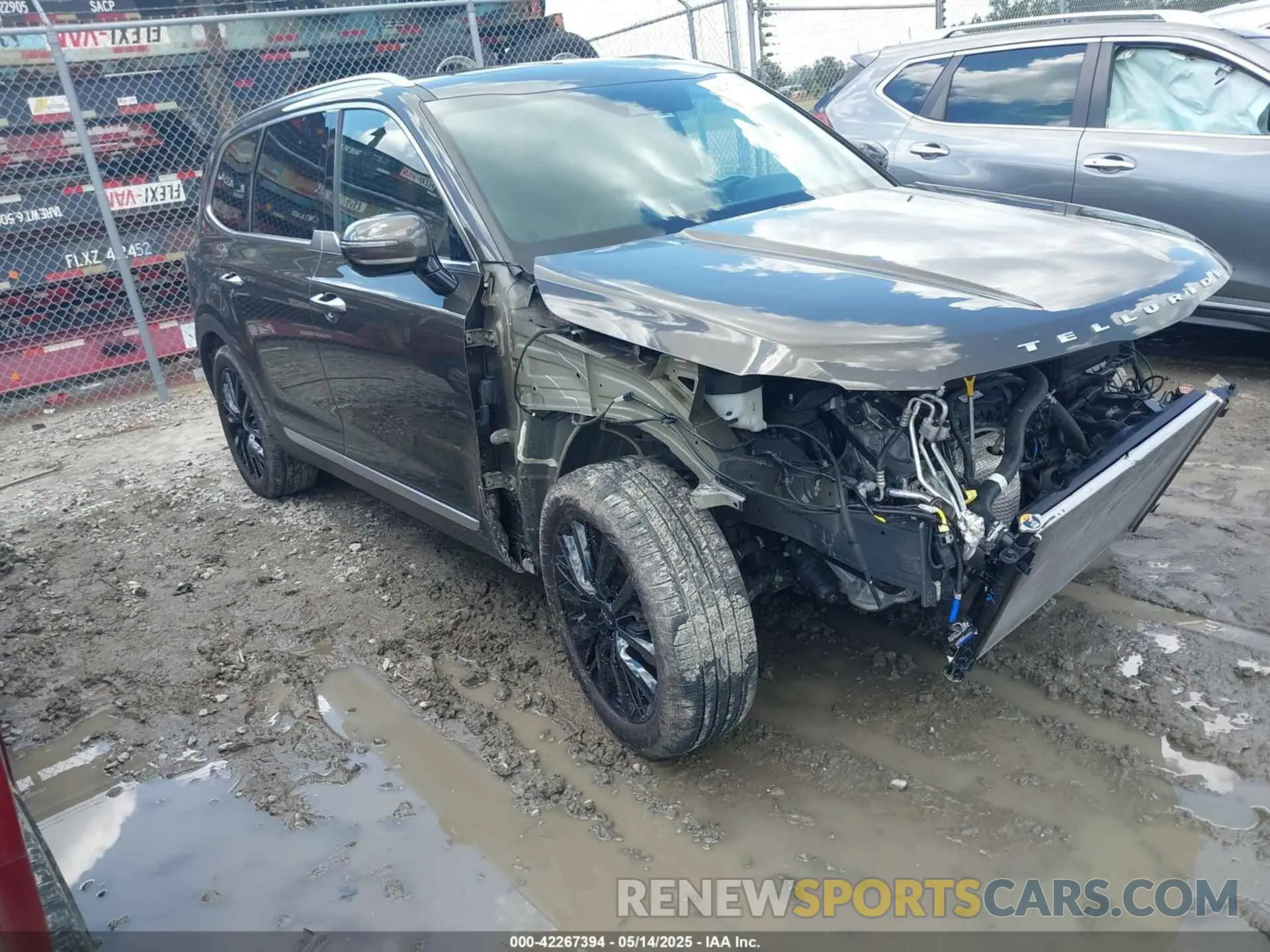 1 Photograph of a damaged car 5XYP5DHC3NG306763 KIA TELLURIDE 2022