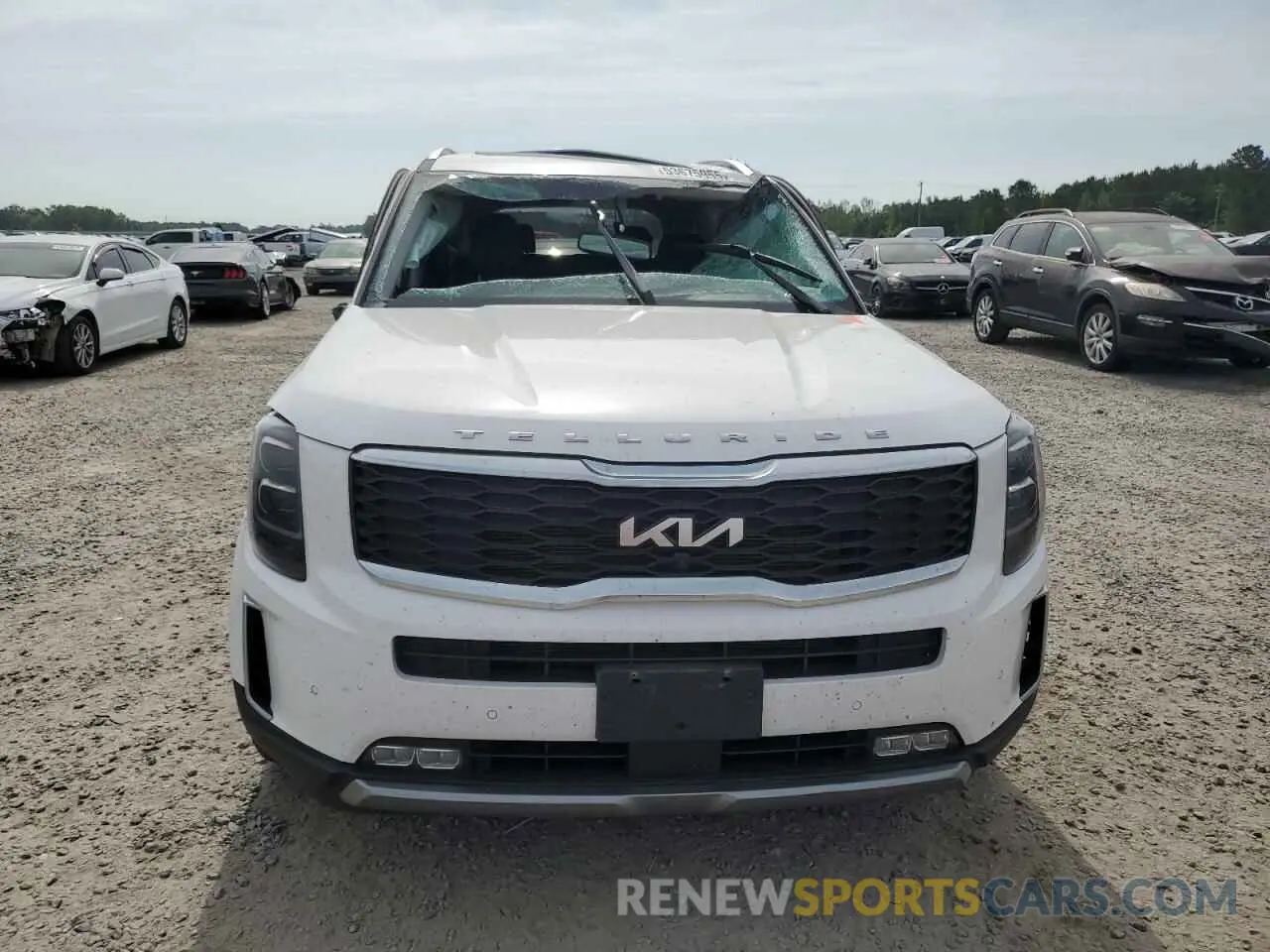 5 Photograph of a damaged car 5XYP5DHC4NG197102 KIA TELLURIDE 2022
