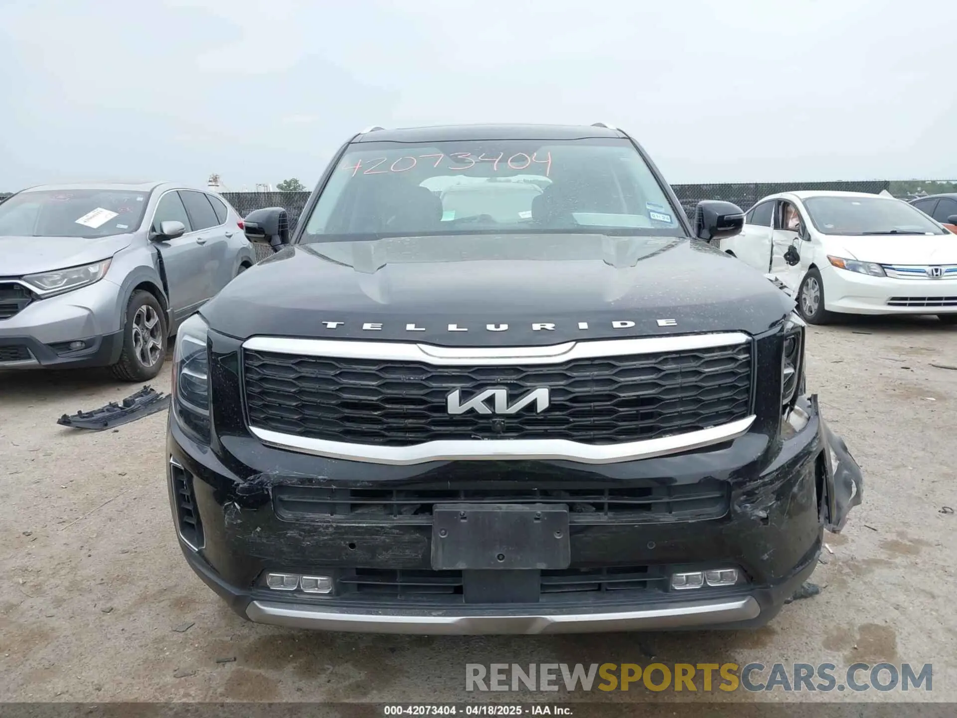 12 Photograph of a damaged car 5XYP5DHC4NG249036 KIA TELLURIDE 2022