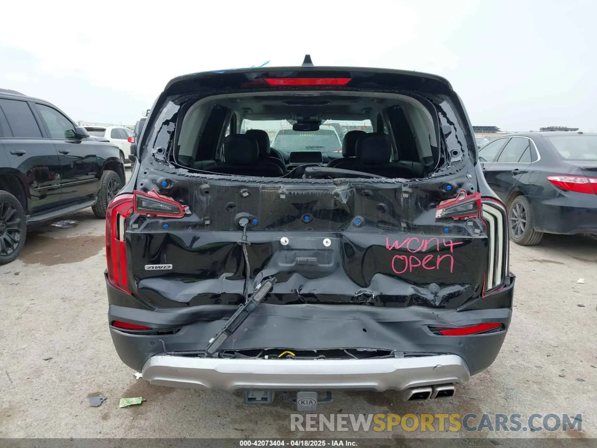 16 Photograph of a damaged car 5XYP5DHC4NG249036 KIA TELLURIDE 2022