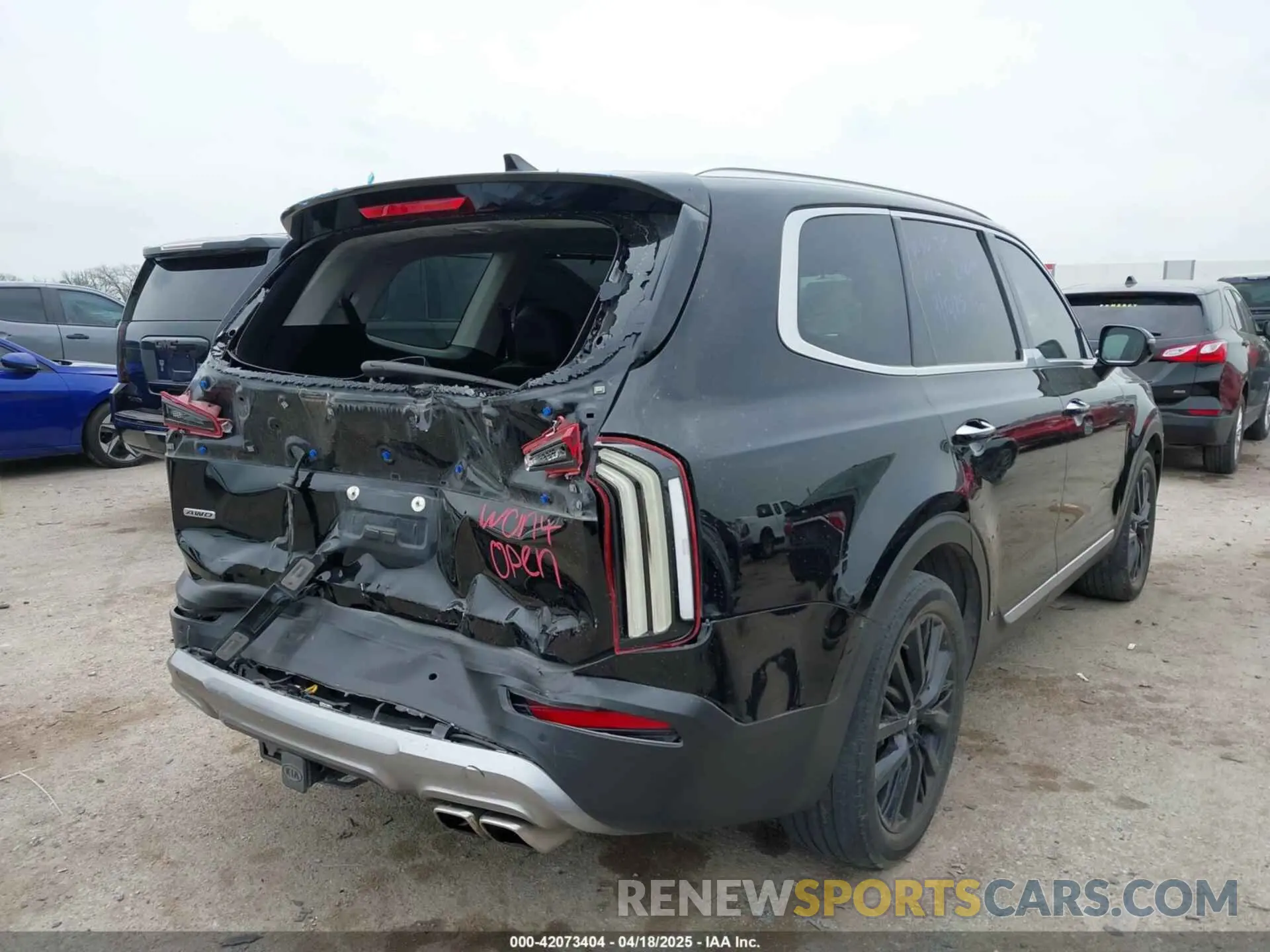 4 Photograph of a damaged car 5XYP5DHC4NG249036 KIA TELLURIDE 2022