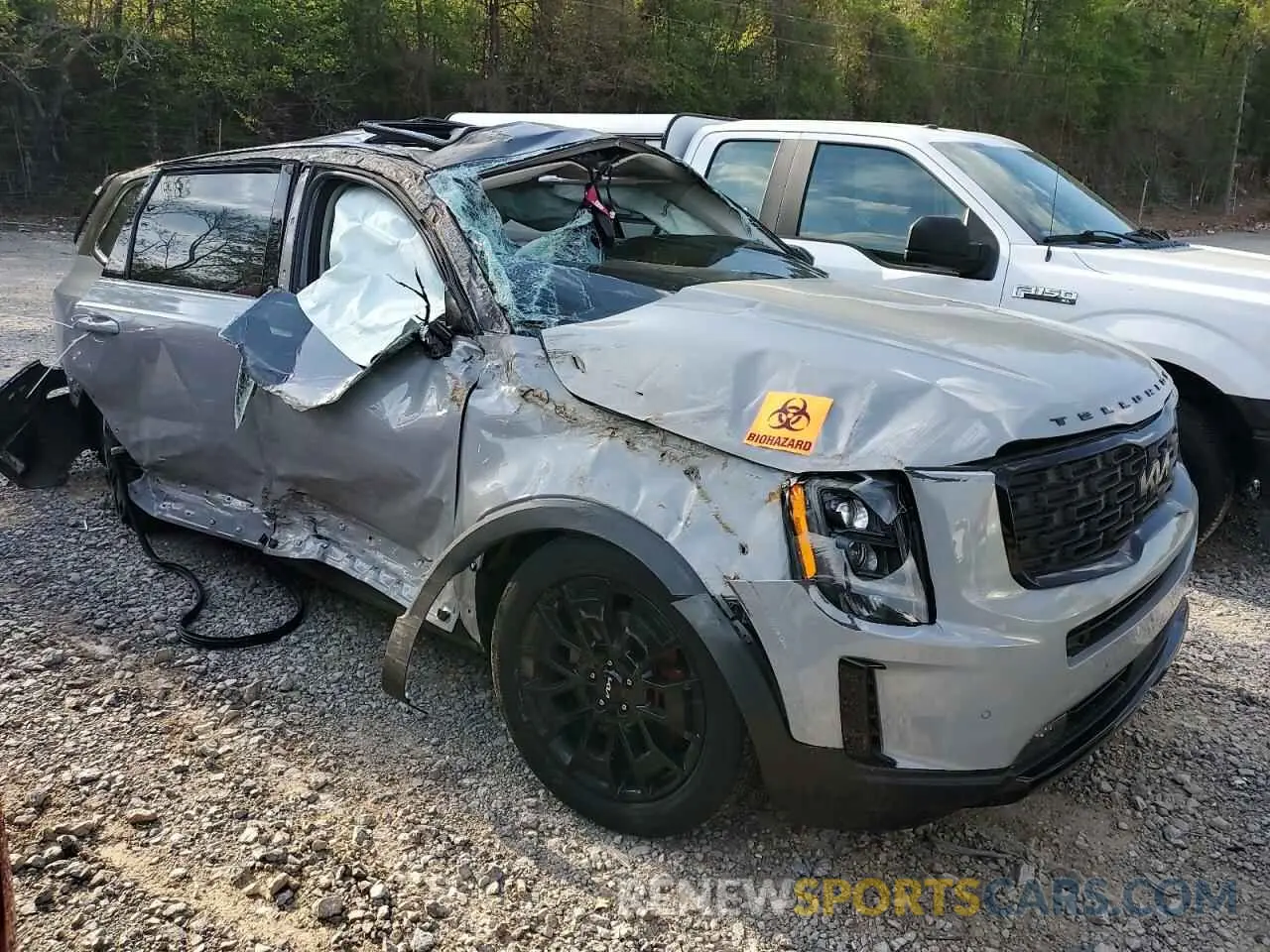 4 Photograph of a damaged car 5XYP5DHC4NG291268 KIA TELLURIDE 2022