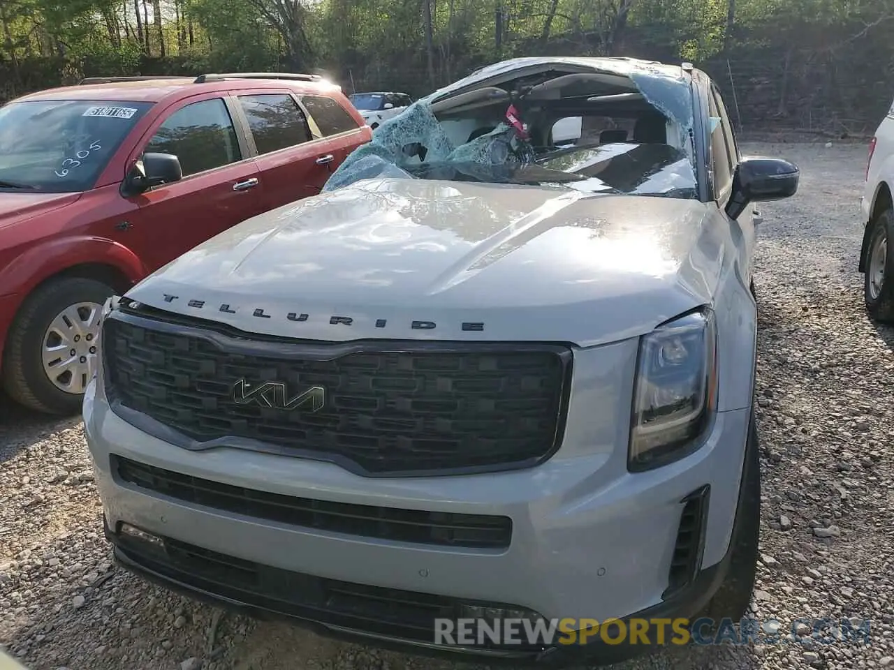 5 Photograph of a damaged car 5XYP5DHC4NG291268 KIA TELLURIDE 2022