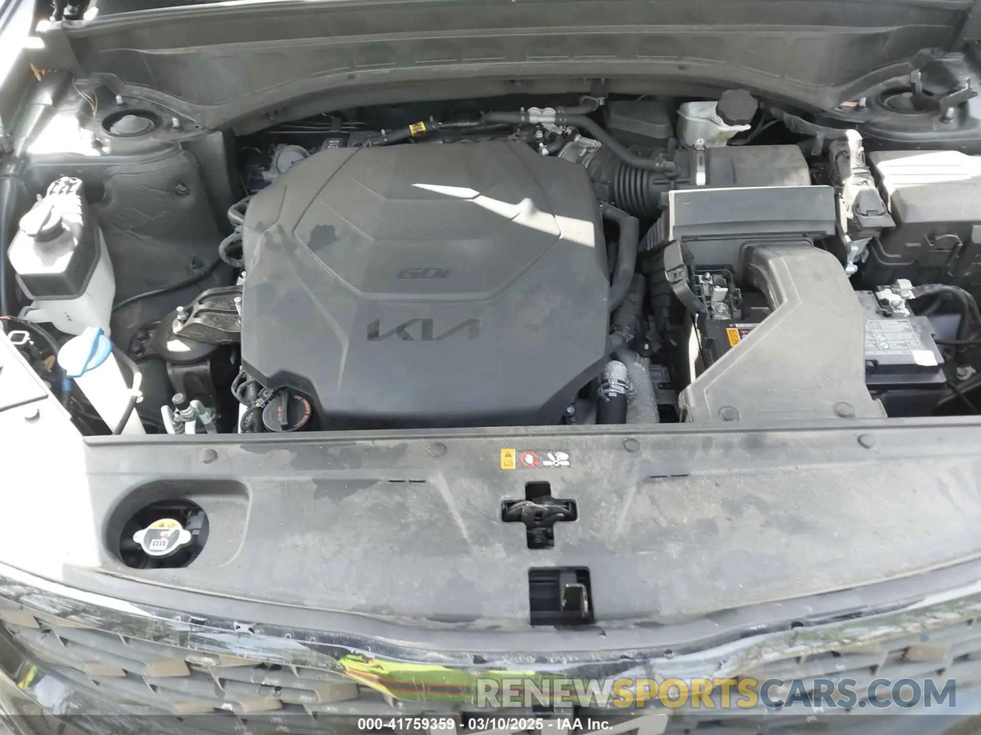 10 Photograph of a damaged car 5XYP5DHC7NG296481 KIA TELLURIDE 2022