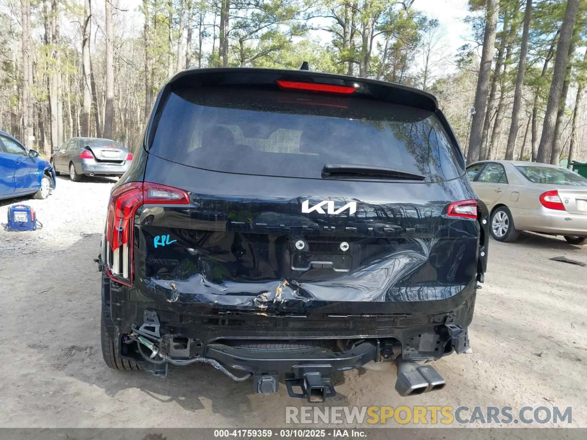 6 Photograph of a damaged car 5XYP5DHC7NG296481 KIA TELLURIDE 2022