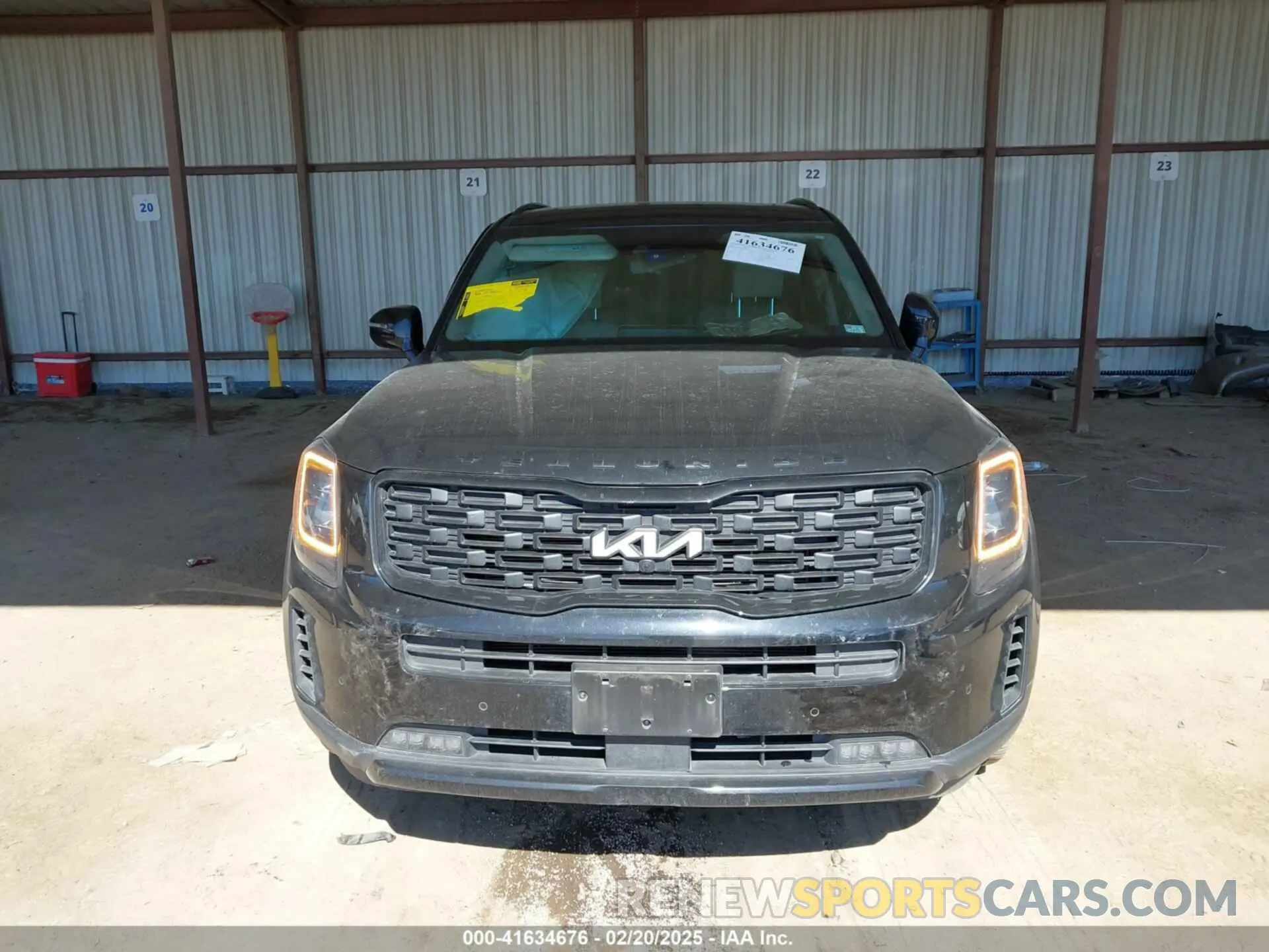 12 Photograph of a damaged car 5XYP5DHC8NG247726 KIA TELLURIDE 2022