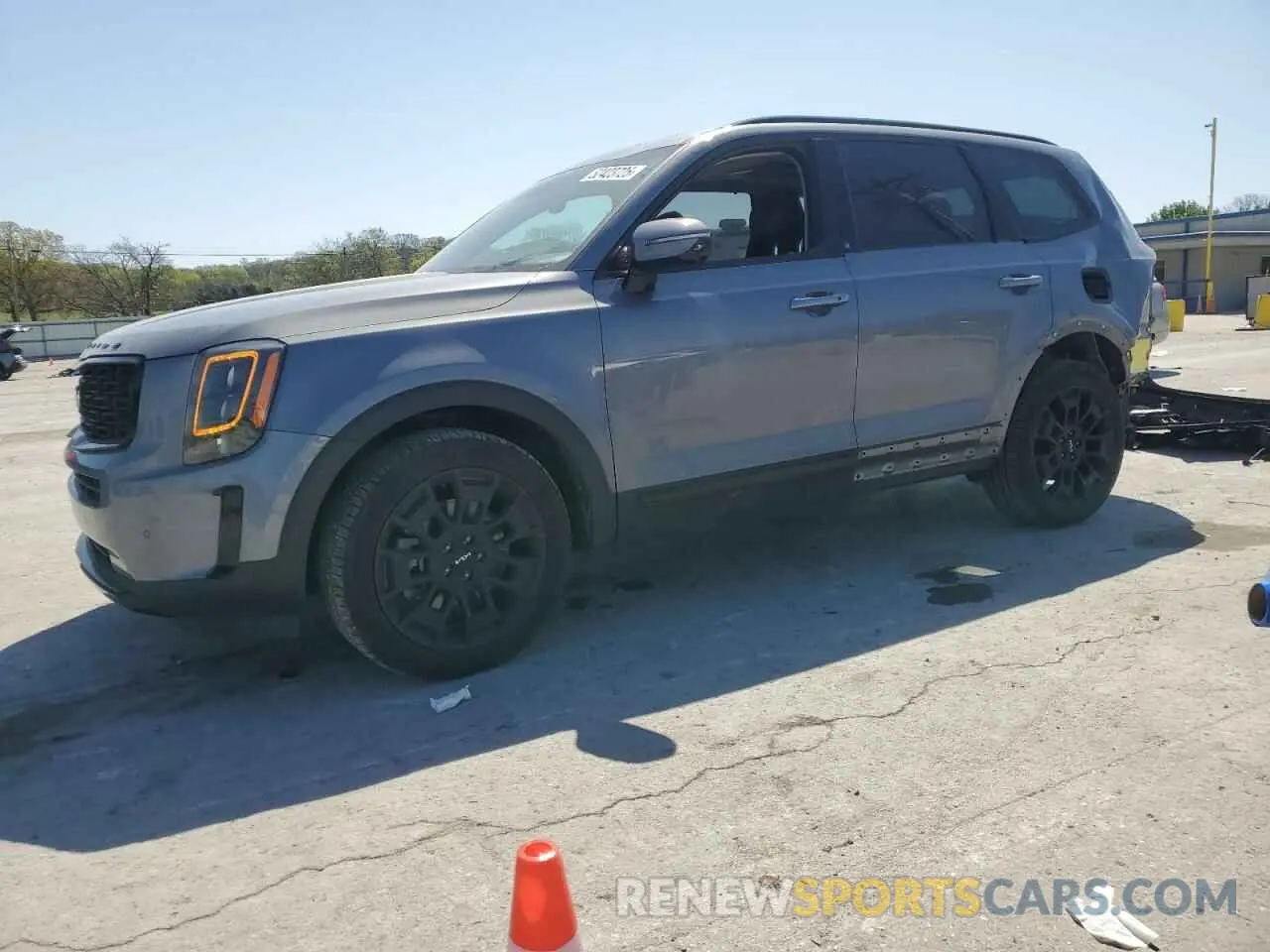 1 Photograph of a damaged car 5XYP5DHC8NG295985 KIA TELLURIDE 2022