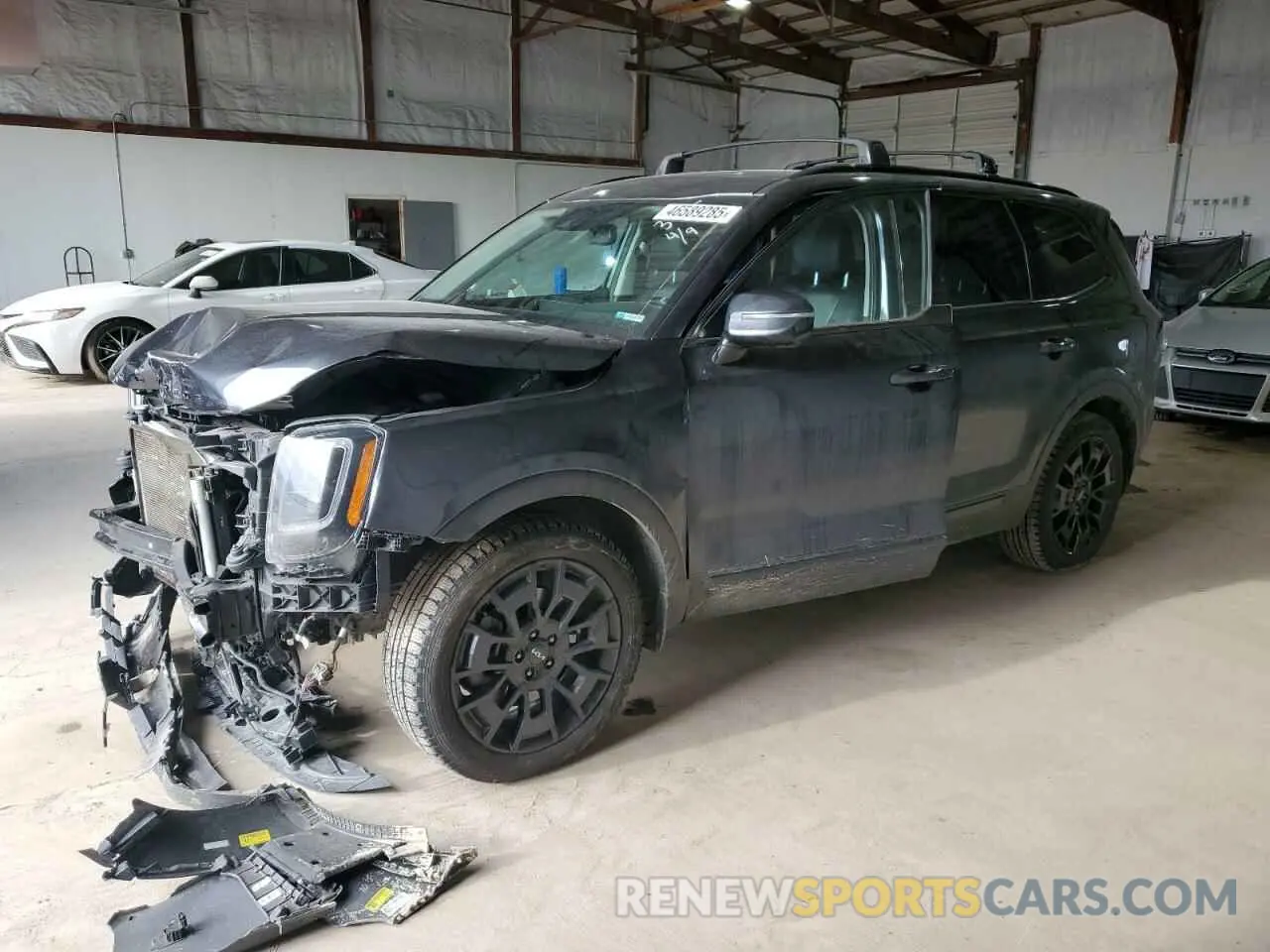 1 Photograph of a damaged car 5XYP5DHC9NG193935 KIA TELLURIDE 2022