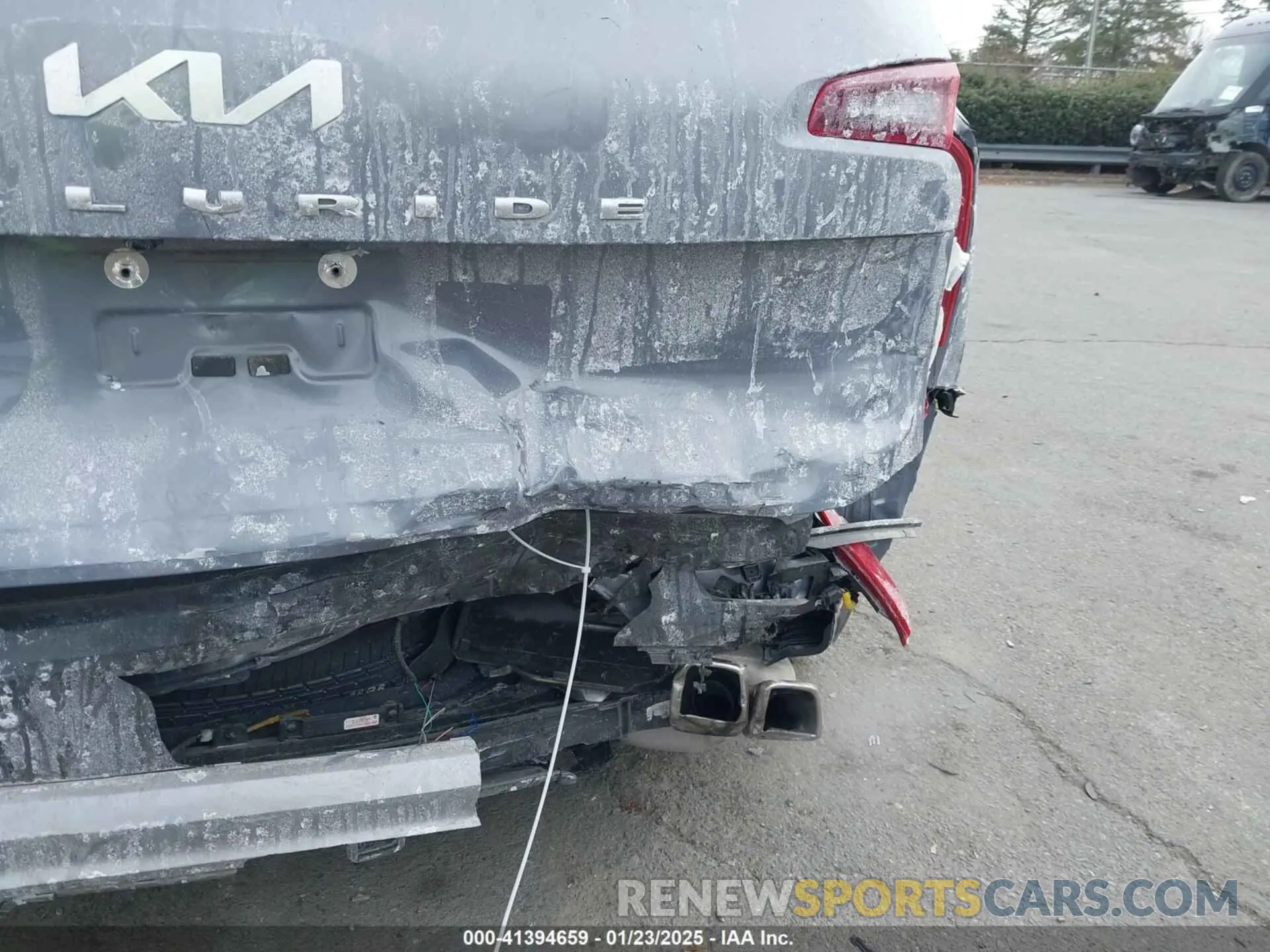 6 Photograph of a damaged car 5XYP5DHC9NG232524 KIA TELLURIDE 2022