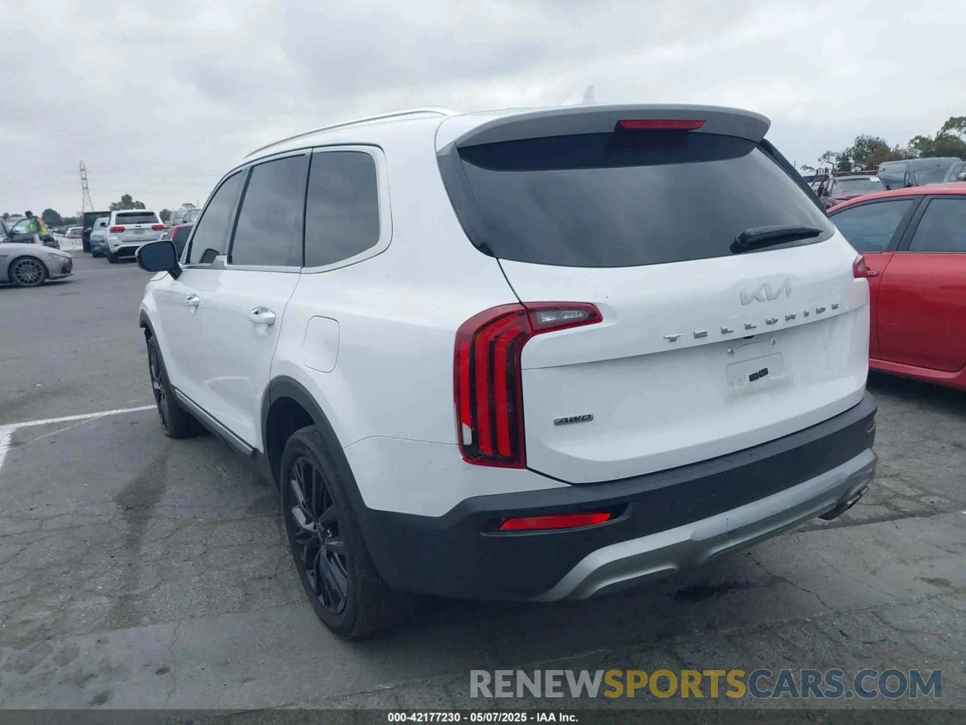 3 Photograph of a damaged car 5XYP5DHC9NG247668 KIA TELLURIDE 2022