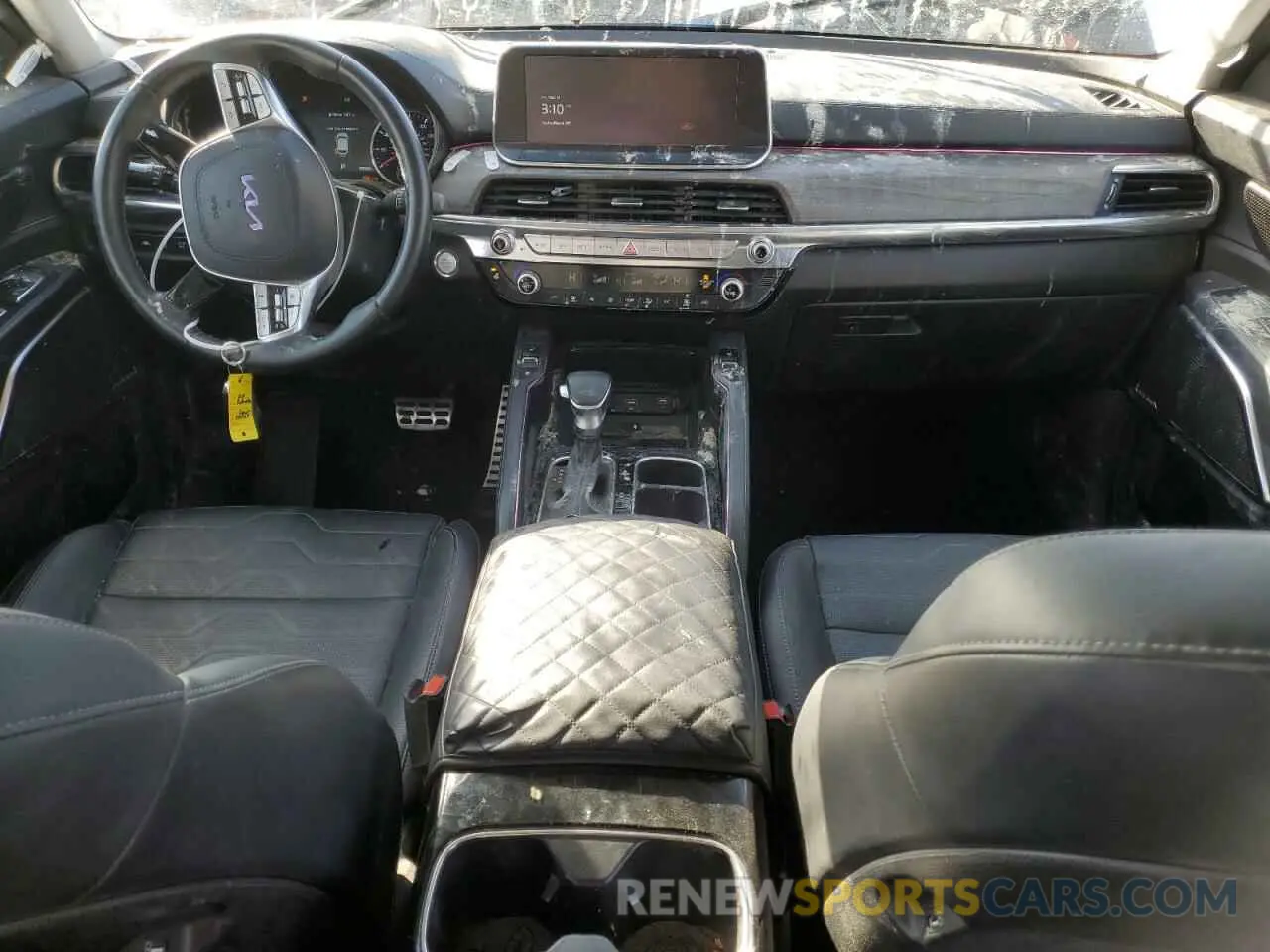 8 Photograph of a damaged car 5XYP5DHC9NG281139 KIA TELLURIDE 2022