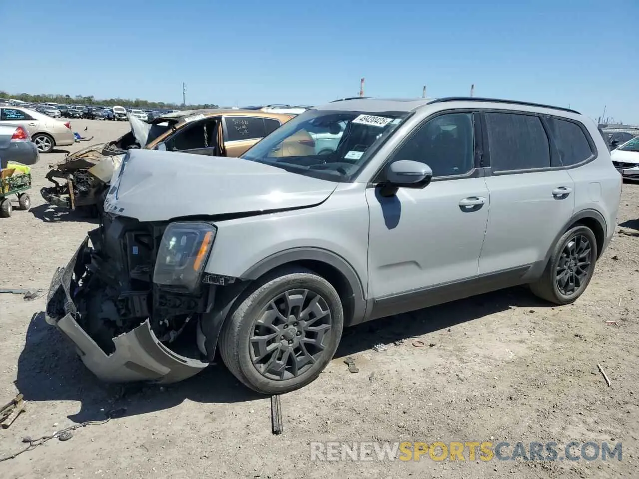1 Photograph of a damaged car 5XYP5DHCXNG205946 KIA TELLURIDE 2022