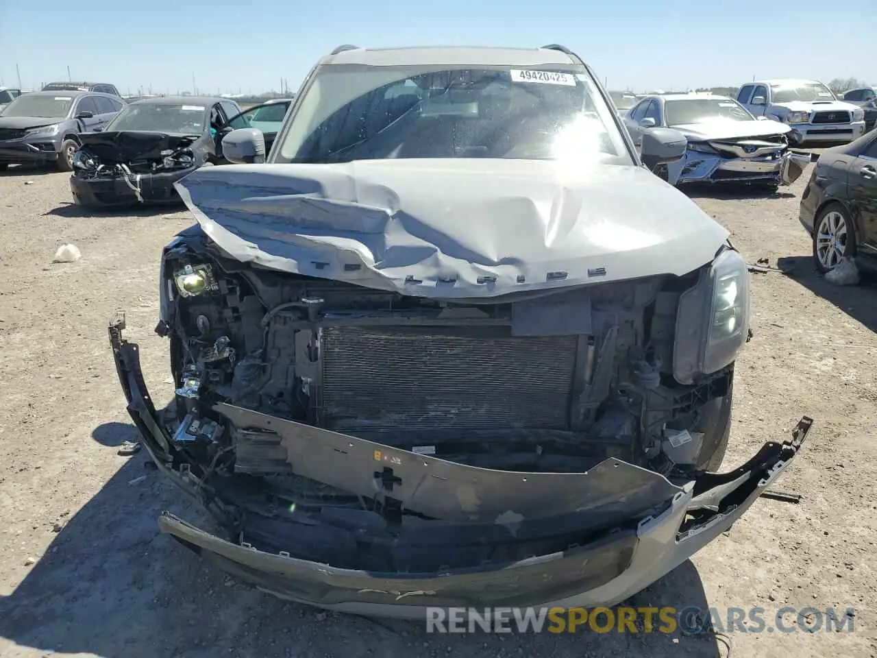 5 Photograph of a damaged car 5XYP5DHCXNG205946 KIA TELLURIDE 2022