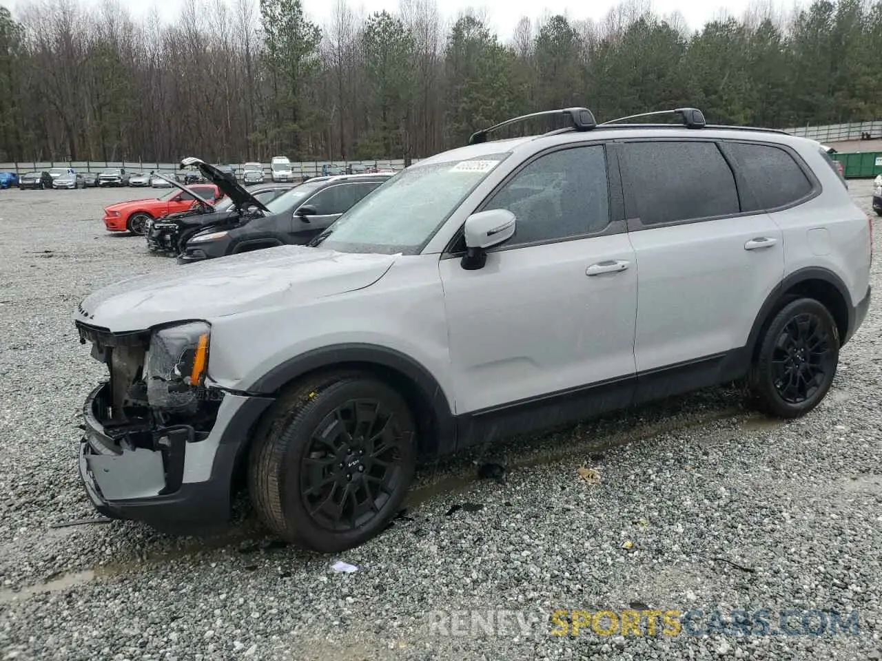 1 Photograph of a damaged car 5XYP5DHCXNG223489 KIA TELLURIDE 2022