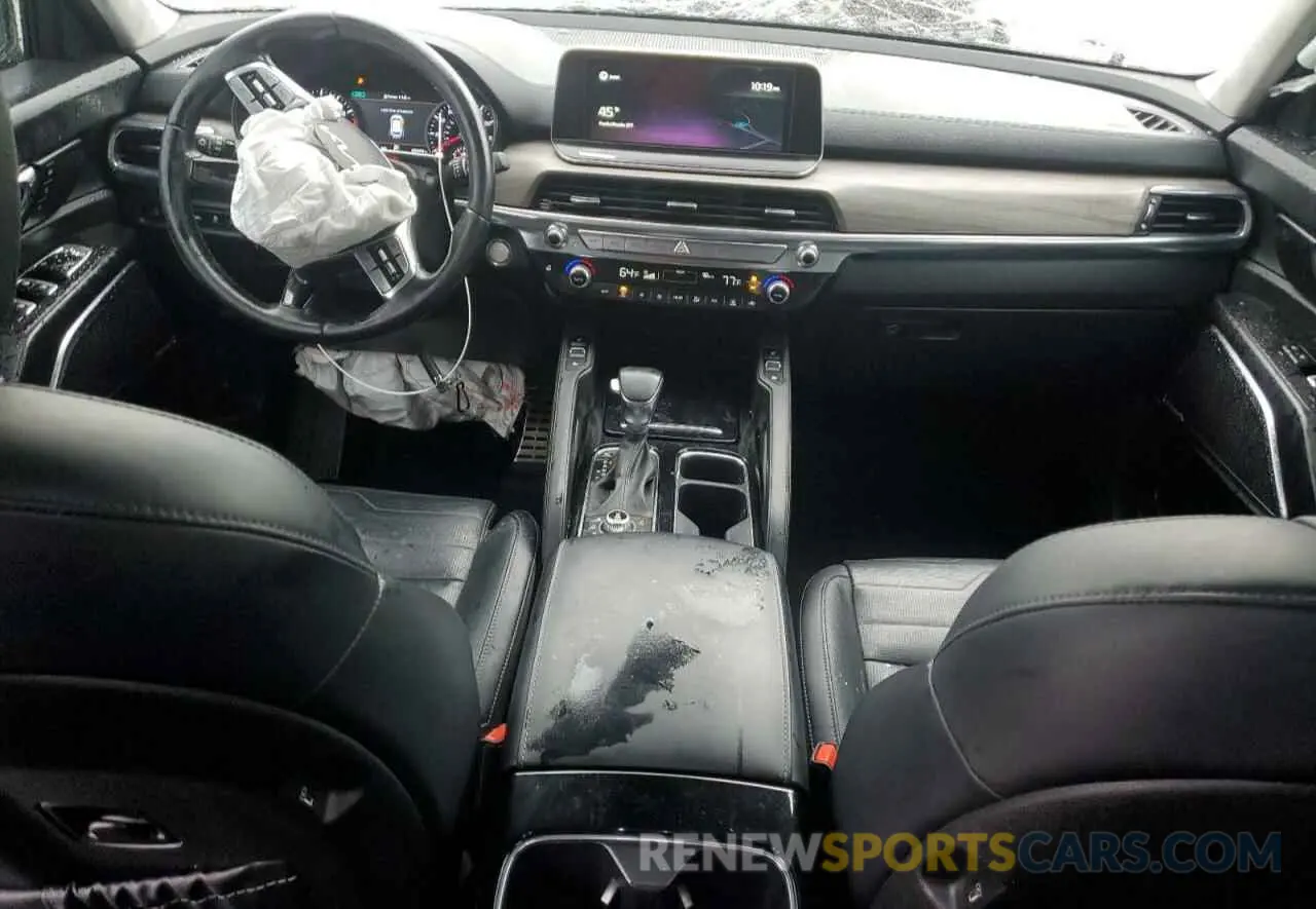 8 Photograph of a damaged car 5XYP5DHCXNG223489 KIA TELLURIDE 2022