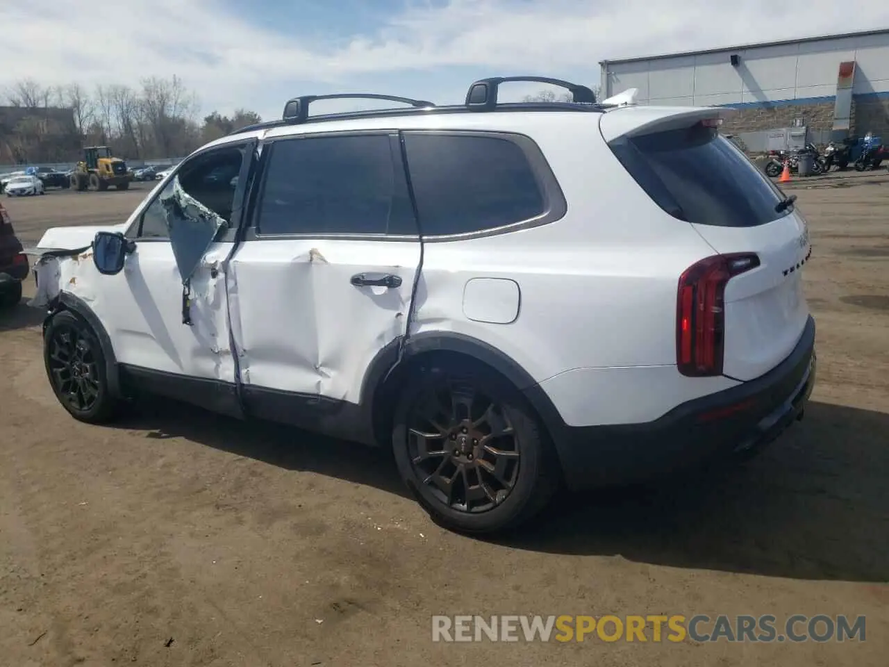 2 Photograph of a damaged car 5XYP5DHCXNG247033 KIA TELLURIDE 2022