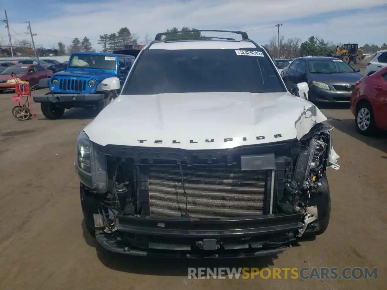 5 Photograph of a damaged car 5XYP5DHCXNG247033 KIA TELLURIDE 2022