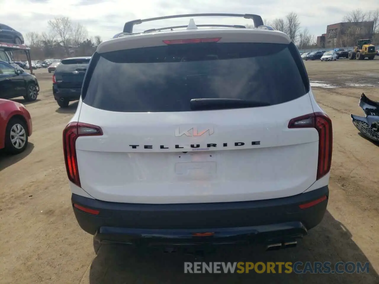 6 Photograph of a damaged car 5XYP5DHCXNG247033 KIA TELLURIDE 2022