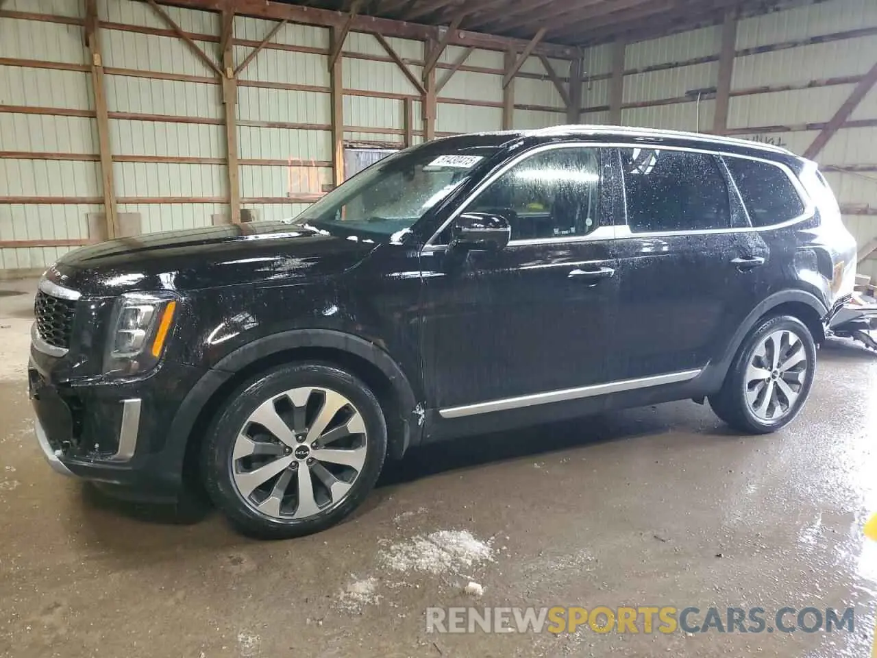 1 Photograph of a damaged car 5XYP5DHCXNG253849 KIA TELLURIDE 2022