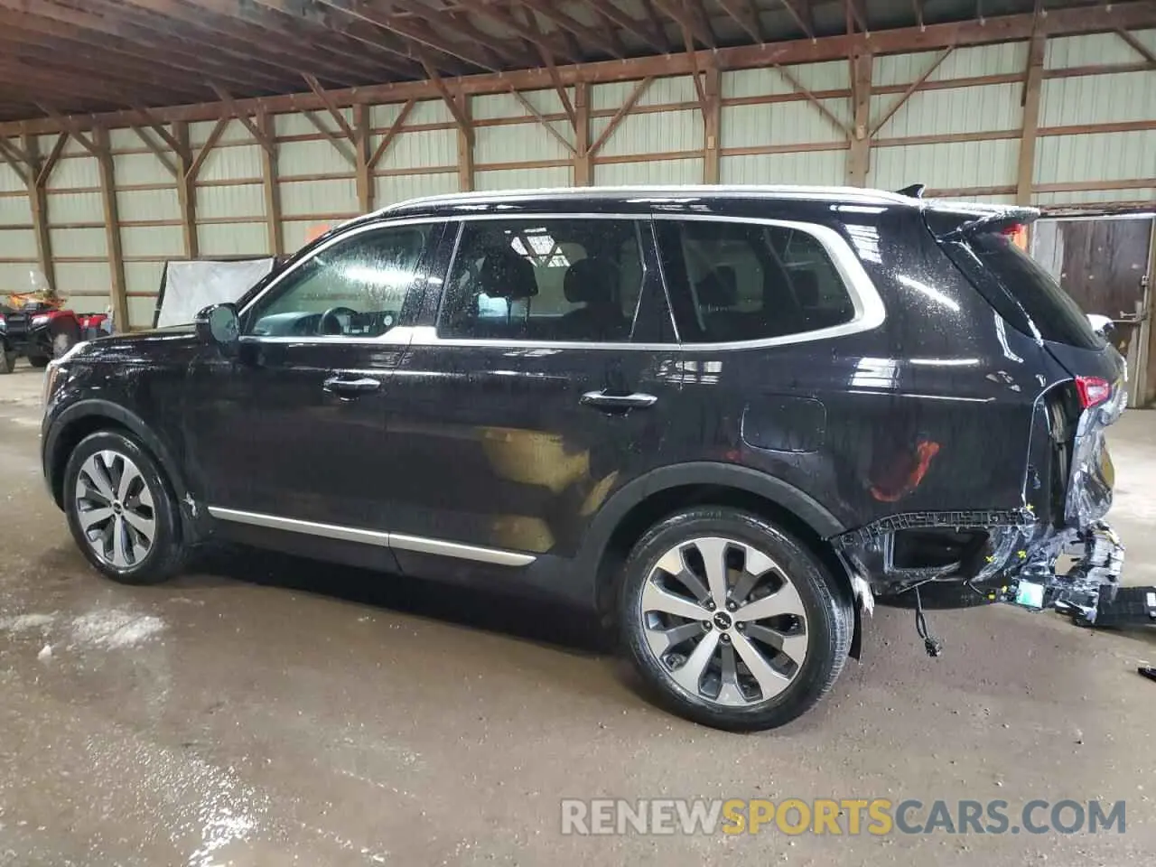 2 Photograph of a damaged car 5XYP5DHCXNG253849 KIA TELLURIDE 2022