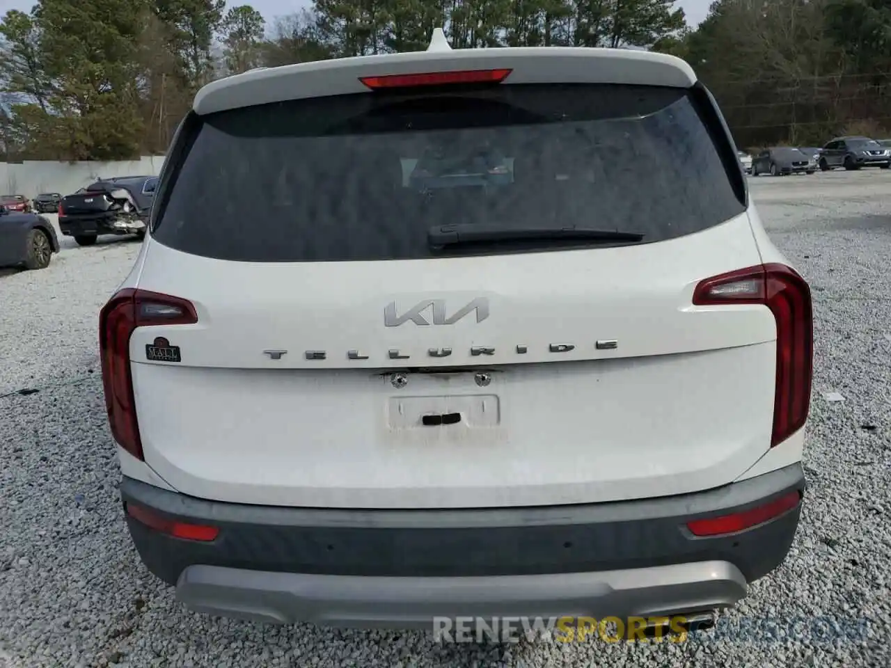 6 Photograph of a damaged car 5XYP64HC0NG209940 KIA TELLURIDE 2022