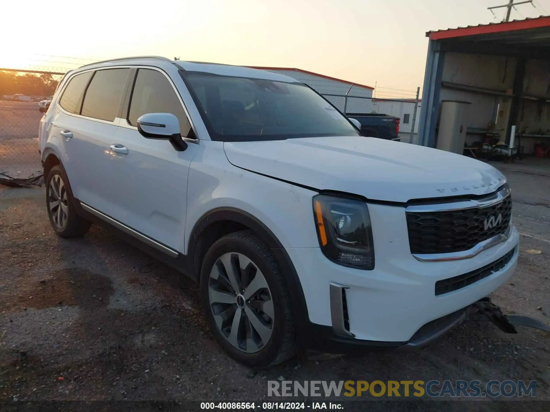 1 Photograph of a damaged car 5XYP64HC1NG310548 KIA TELLURIDE 2022