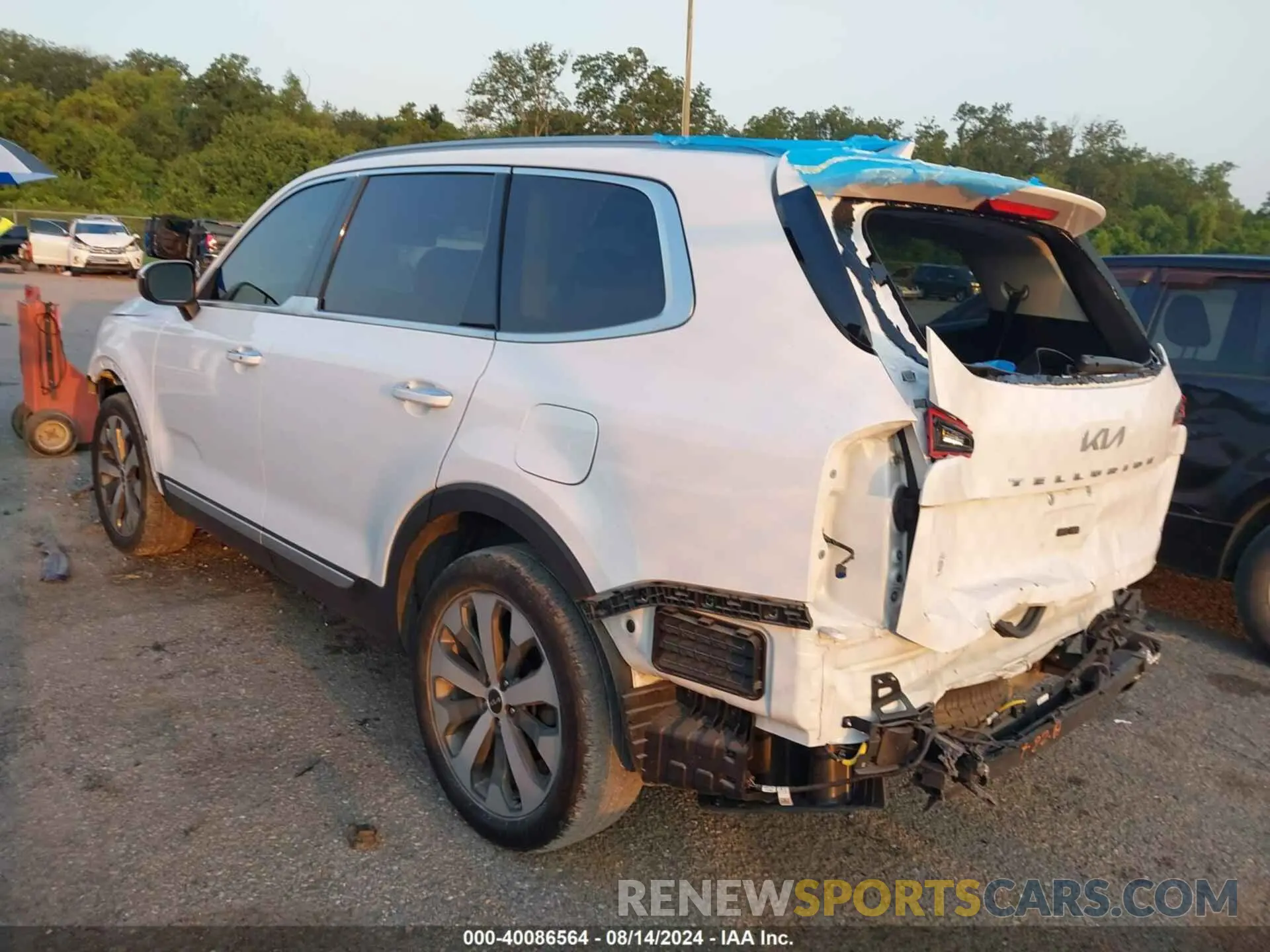 3 Photograph of a damaged car 5XYP64HC1NG310548 KIA TELLURIDE 2022
