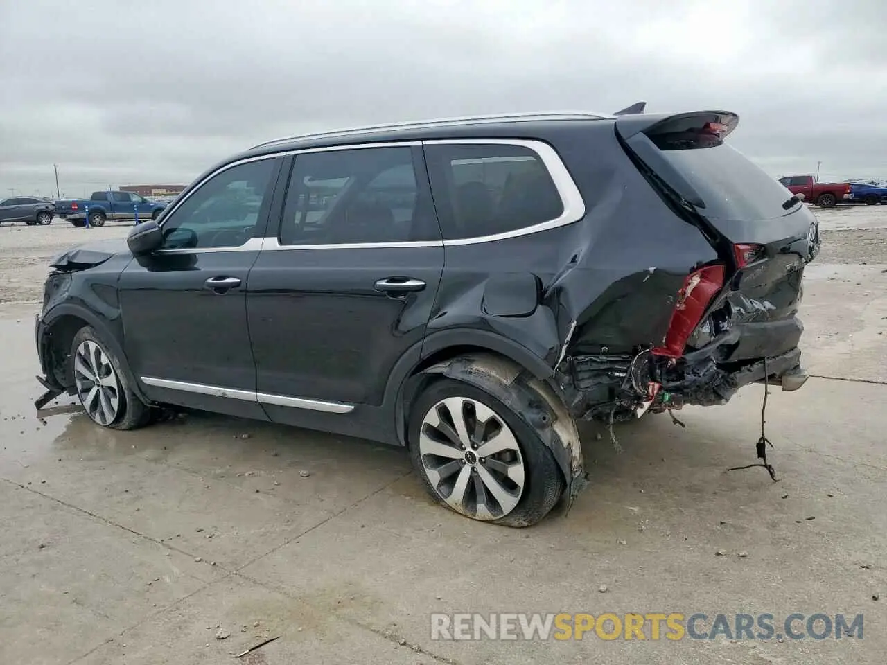 2 Photograph of a damaged car 5XYP64HC3NG313127 KIA TELLURIDE 2022
